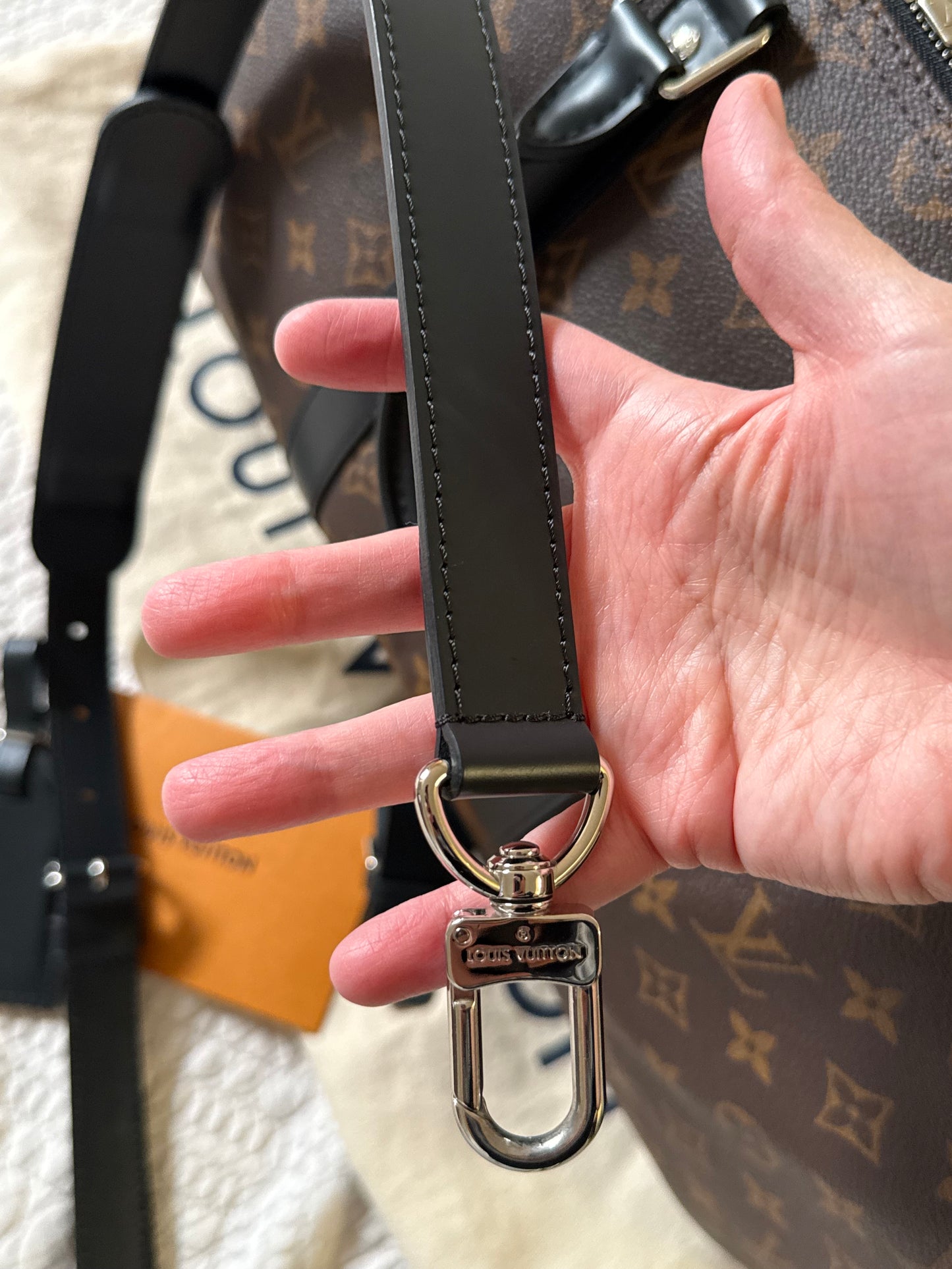 LV Keepall B 45 Macassar