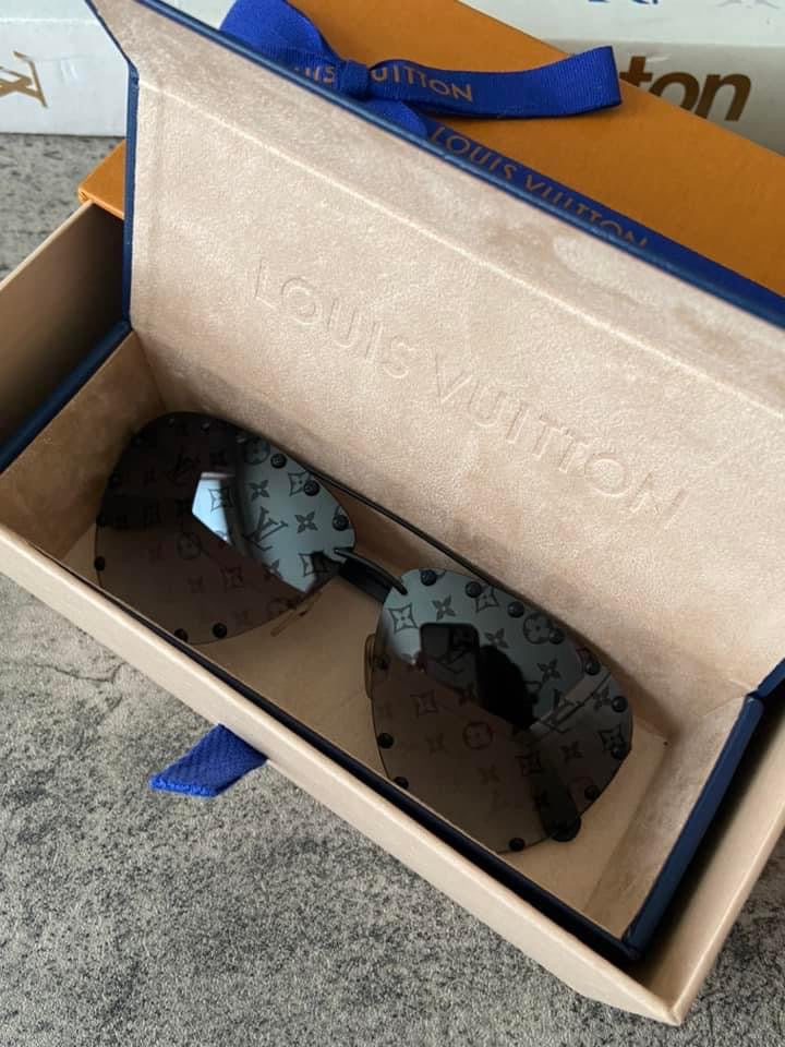 LV The Party Black Metal Sunglasses