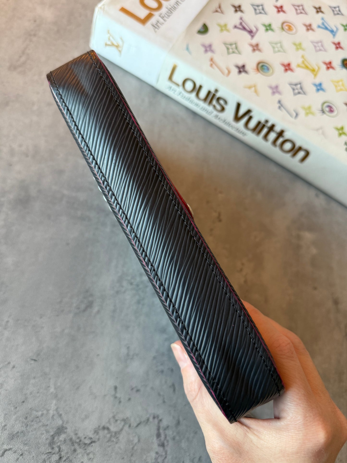 LV Felicie Epi Black & Pink