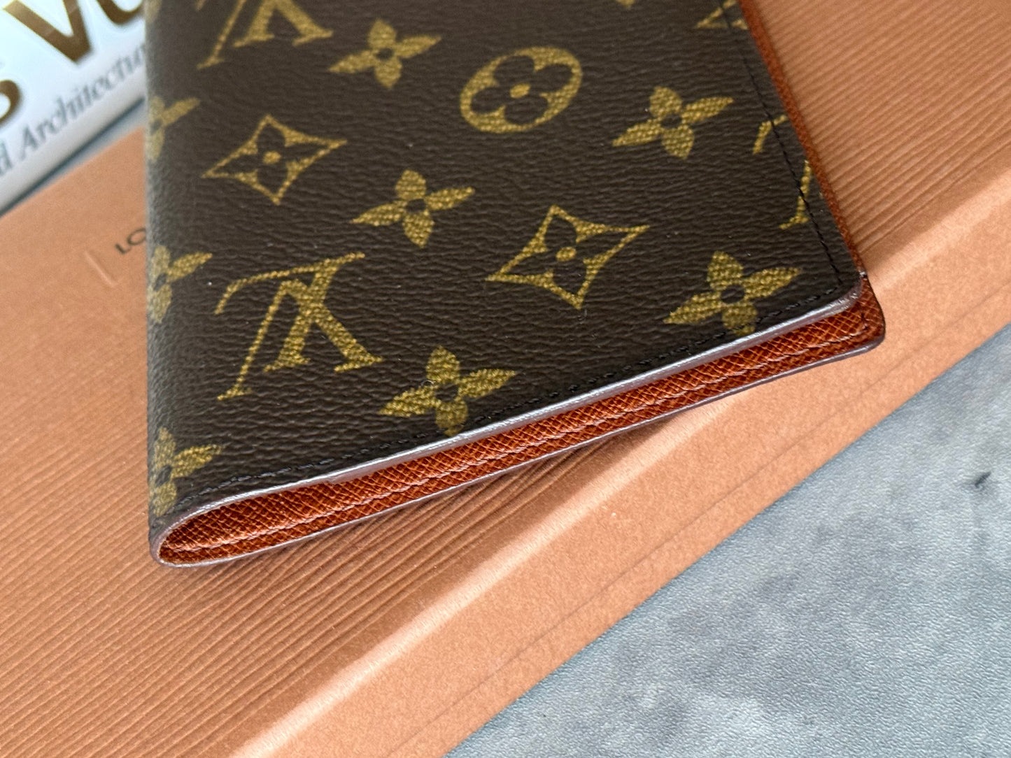 LV Passport Holder Monogram