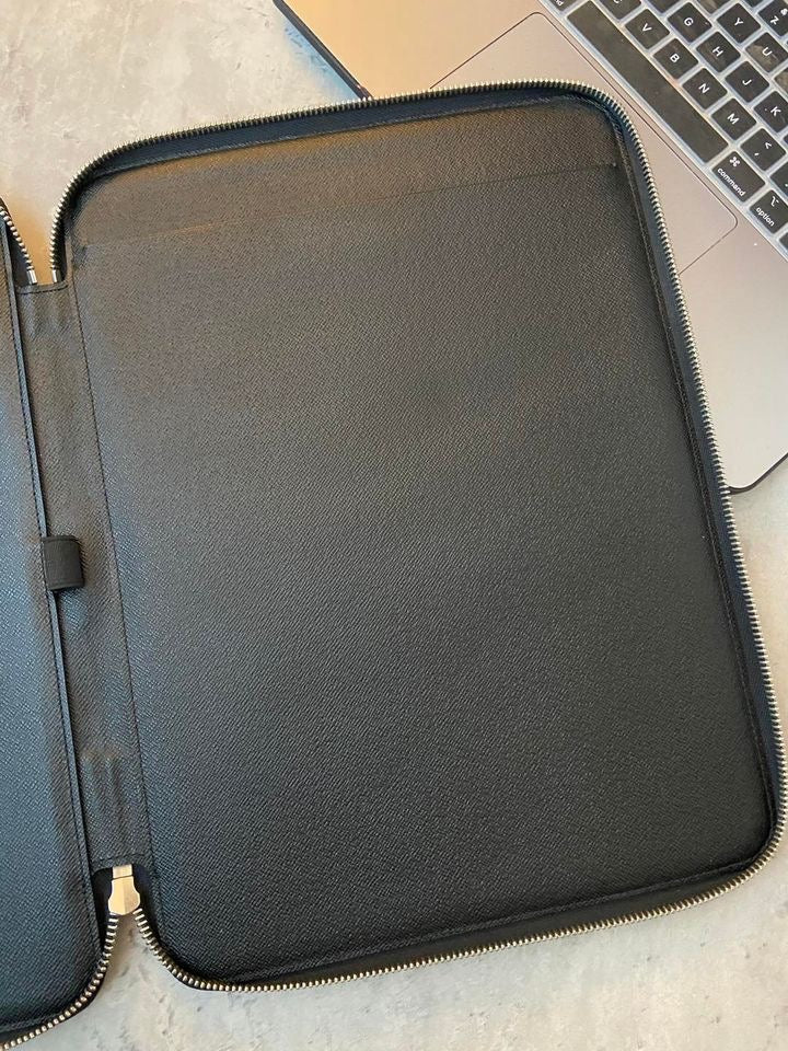 LV Damier Graphite Document Holder