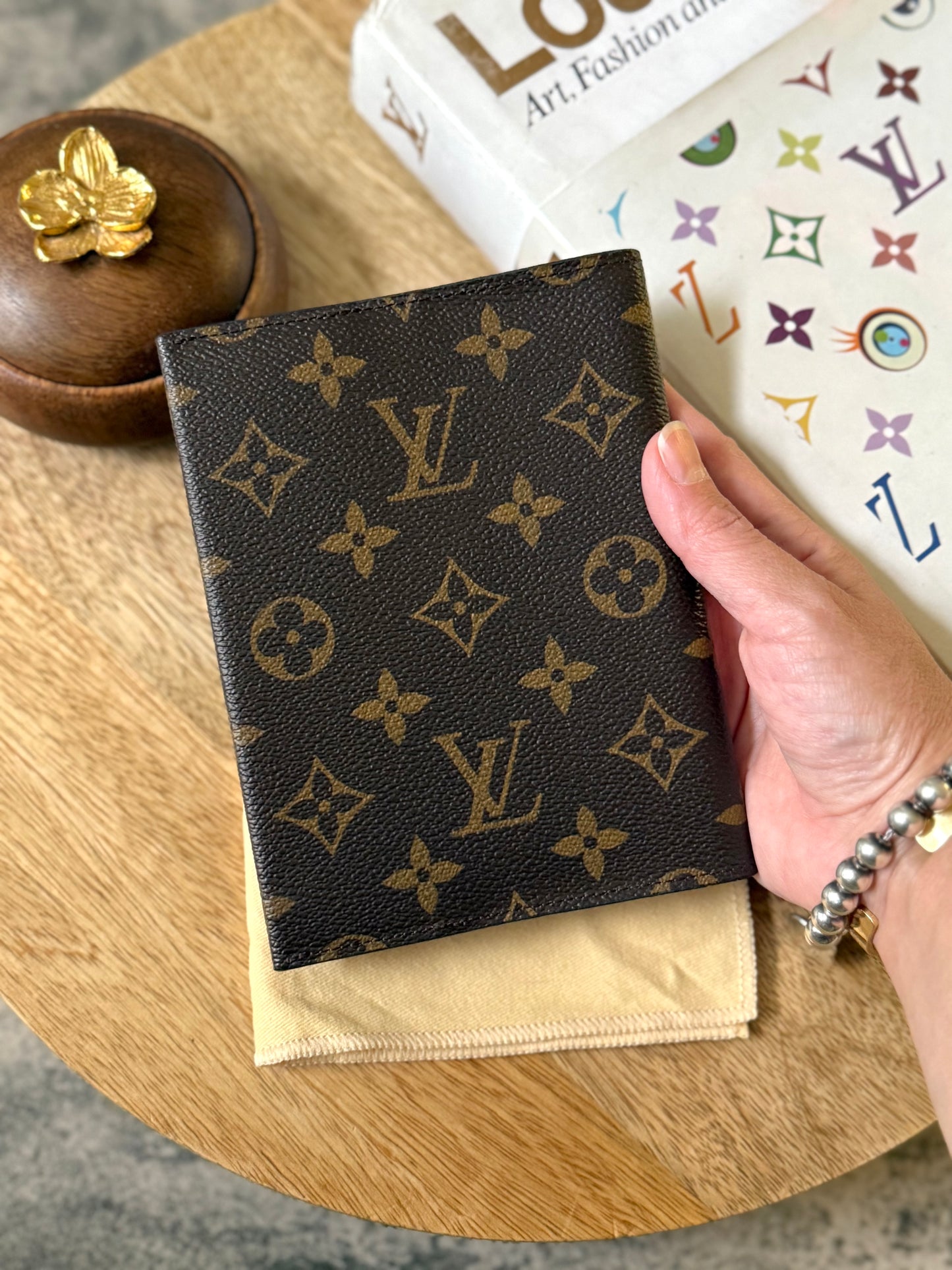 LV Couv Carnet PM Cover