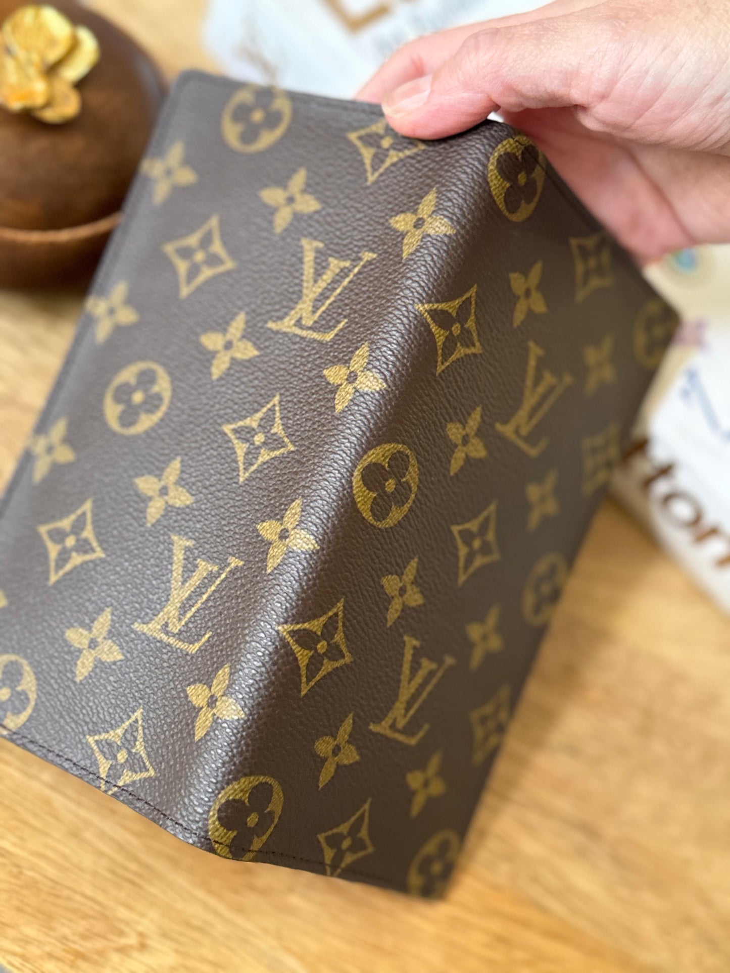LV Bifold Checkbook Wallet