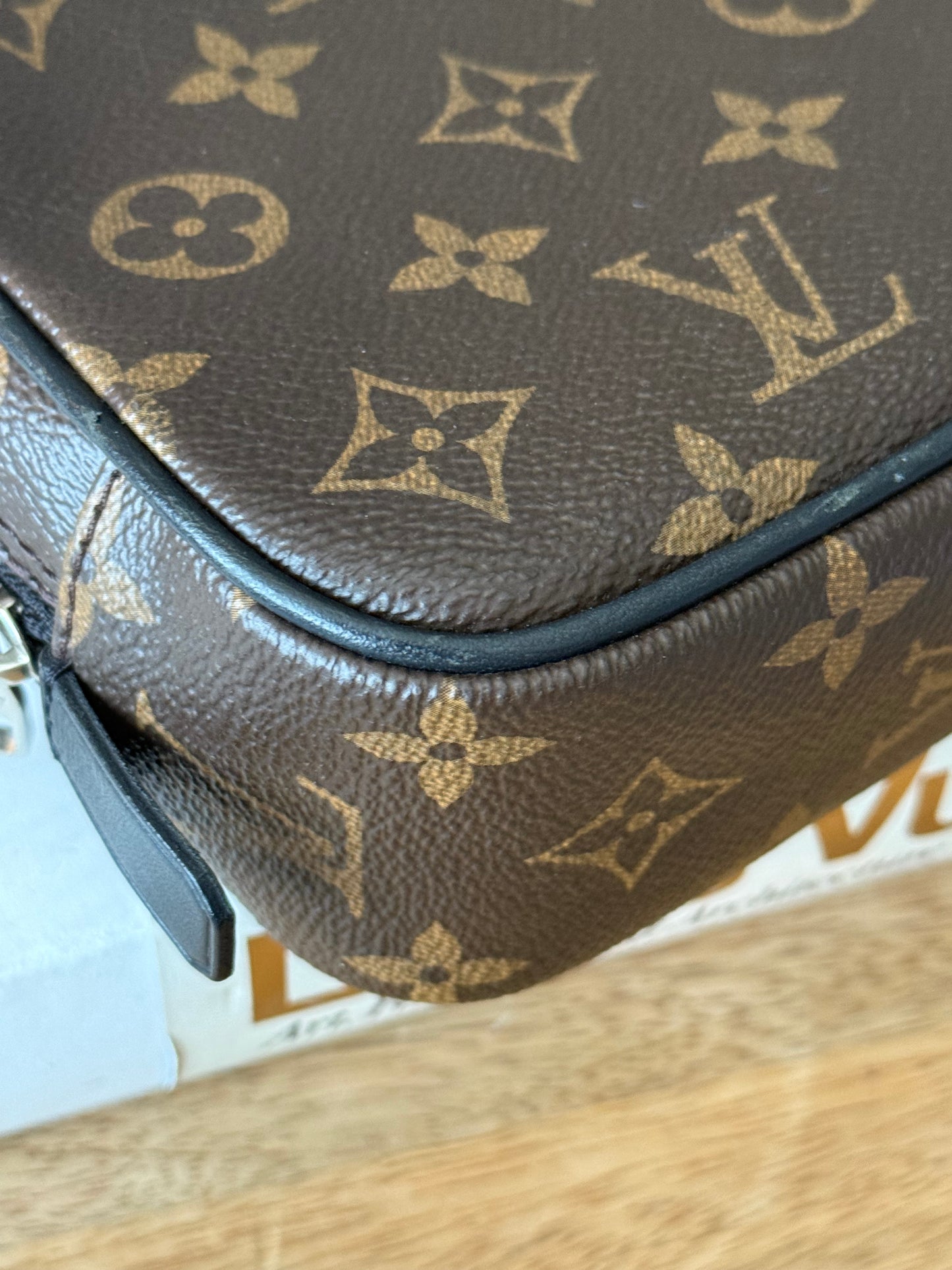 LV Macassar Toilet PM Pouch