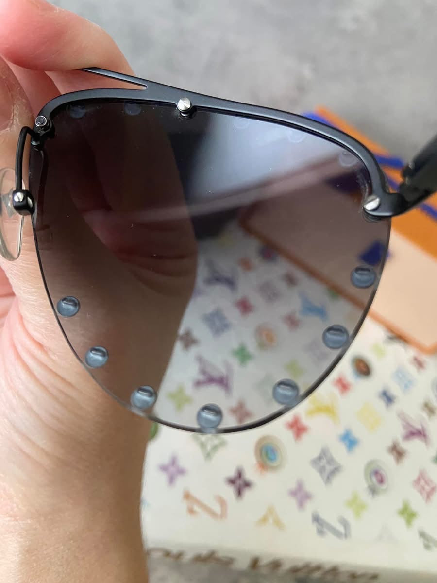 LV The Party Black Metal Sunglasses