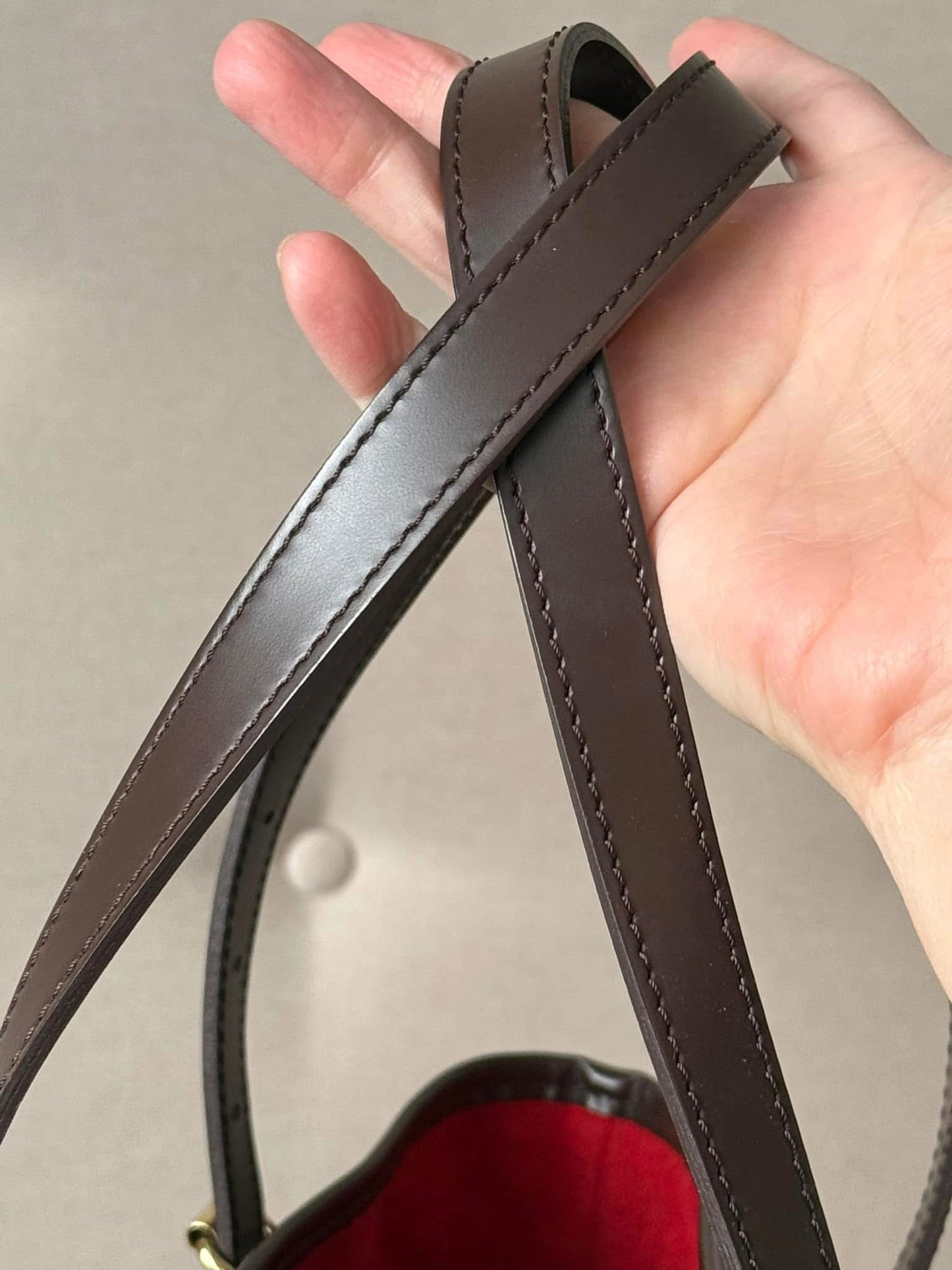 LV Bucket GM Damier Ebene