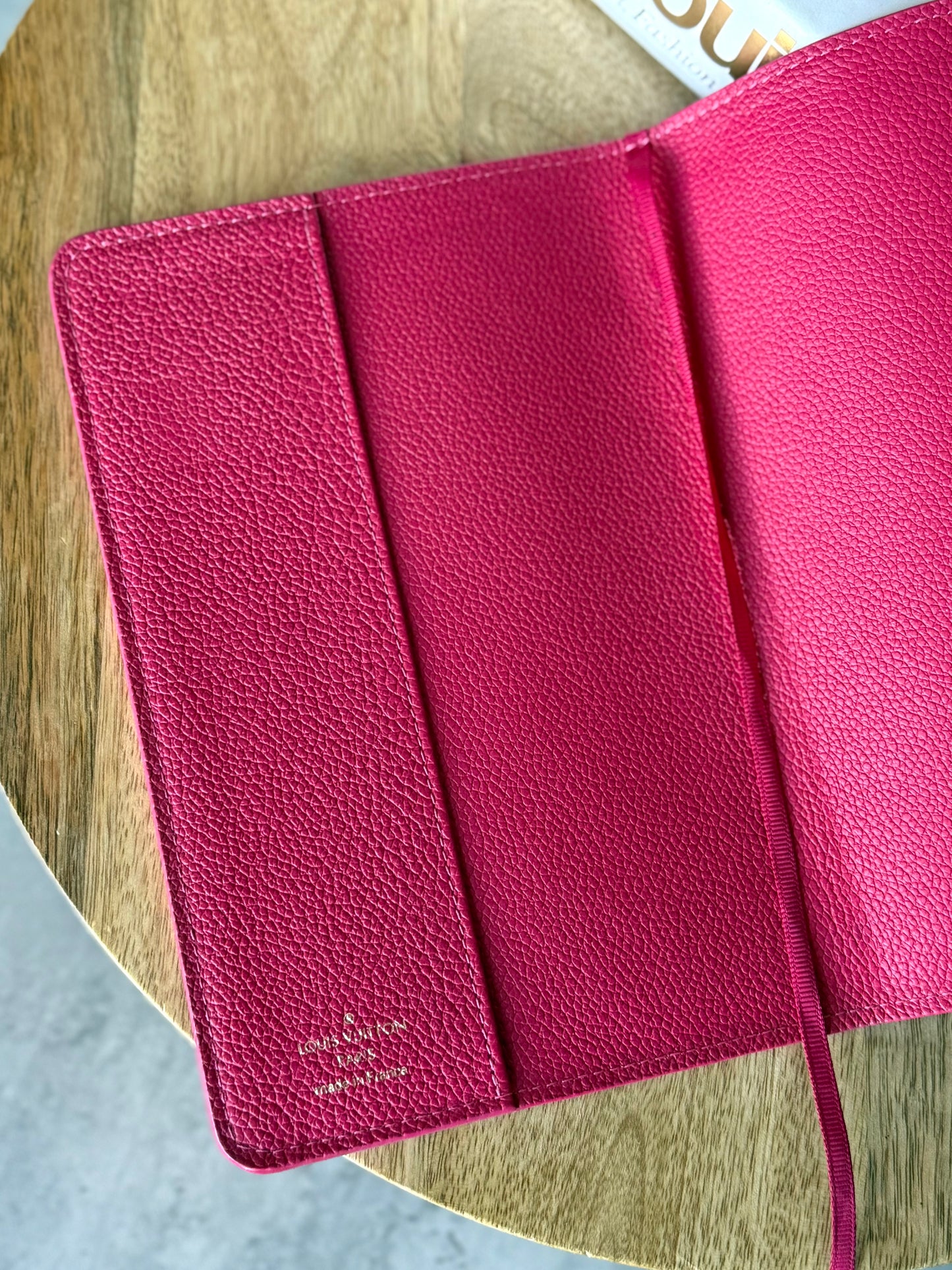 Clemence Notebook Cover Fuchsia