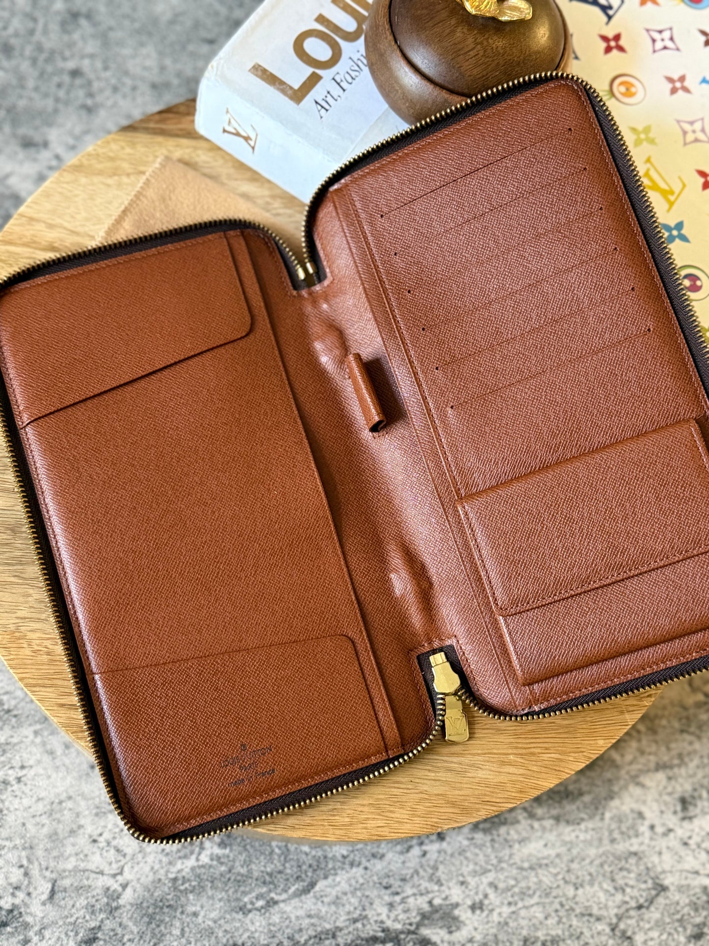 LV Travel Organizer Wallet