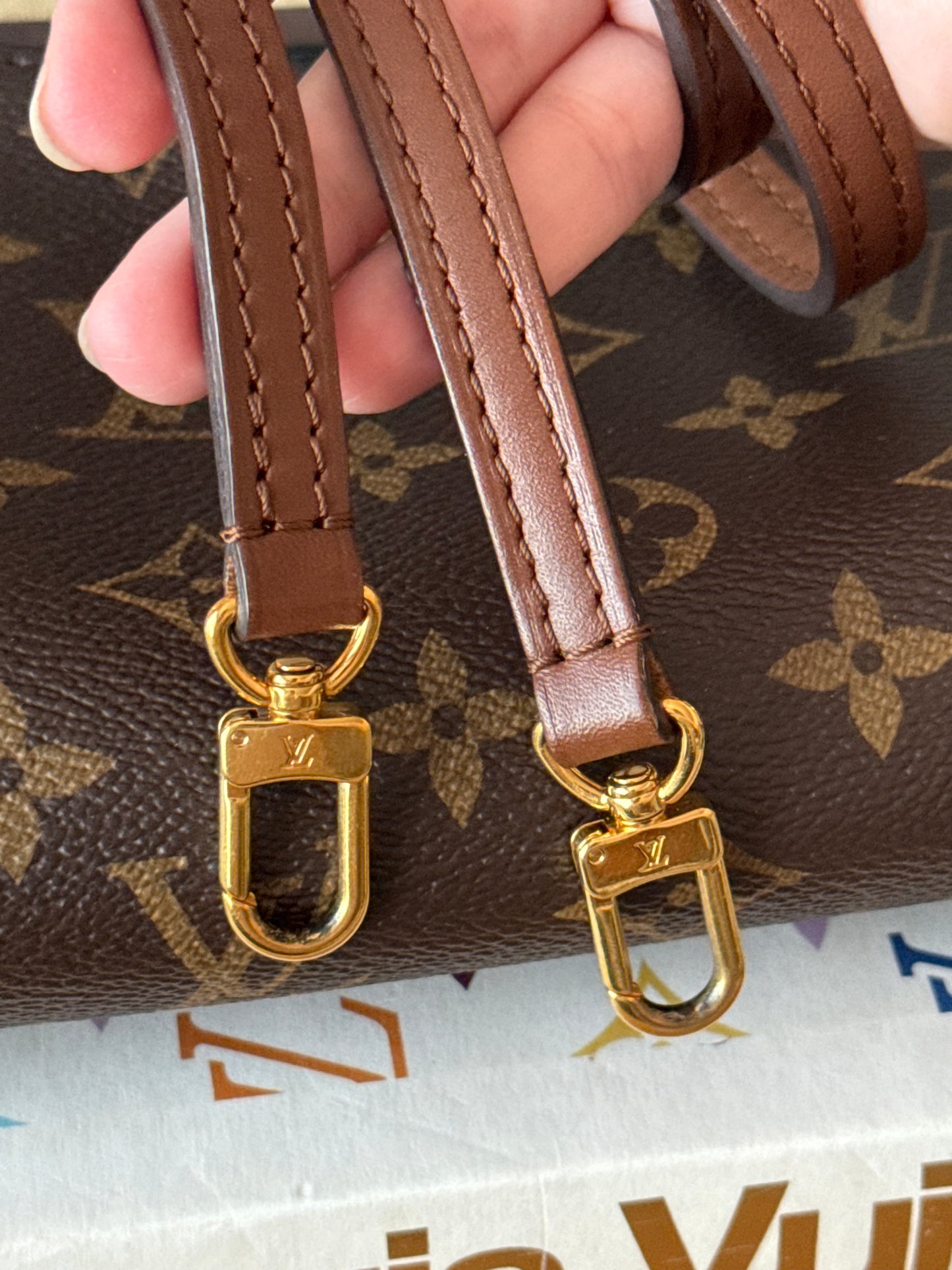 LV Pallas clutch crossbody noir