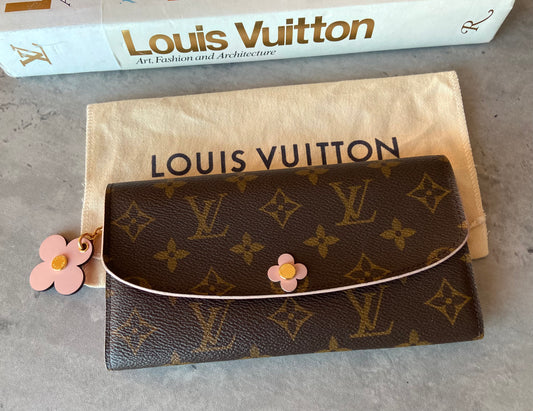 LV Emilie Wallet Bloom Flower