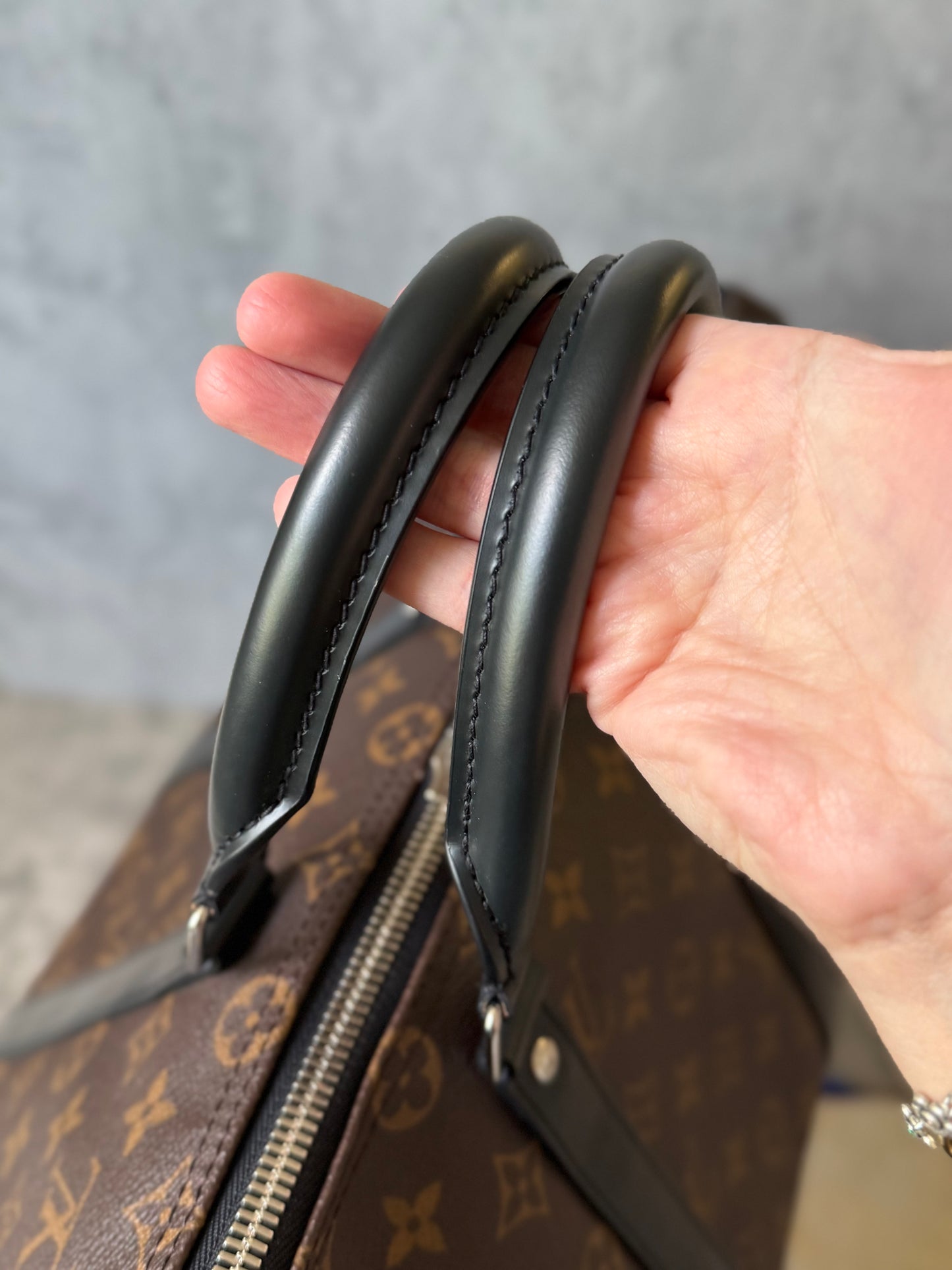 Louis Vuitton Keepall Bandouliere 45 Macassar