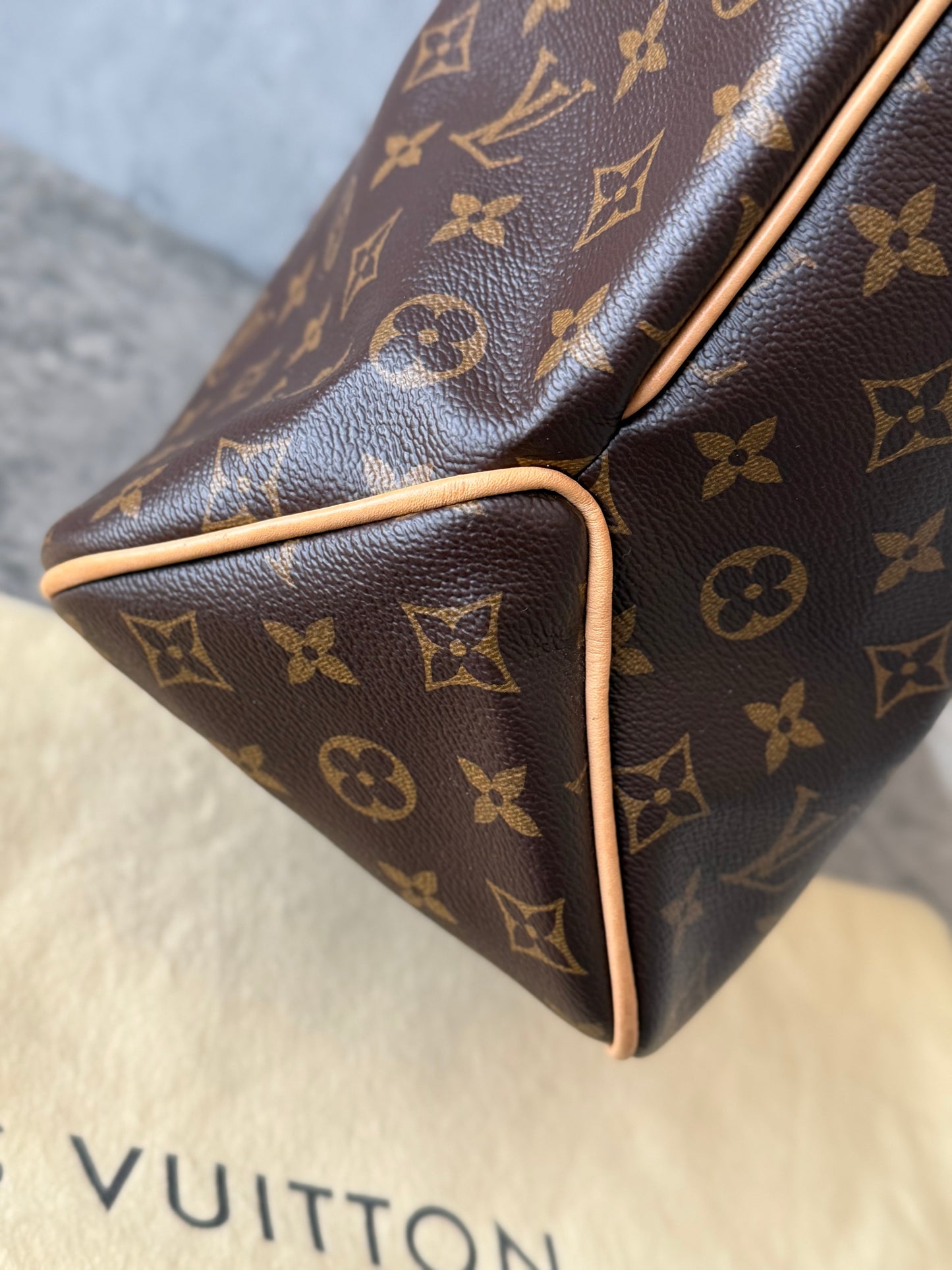 LV Delightful MM Beige