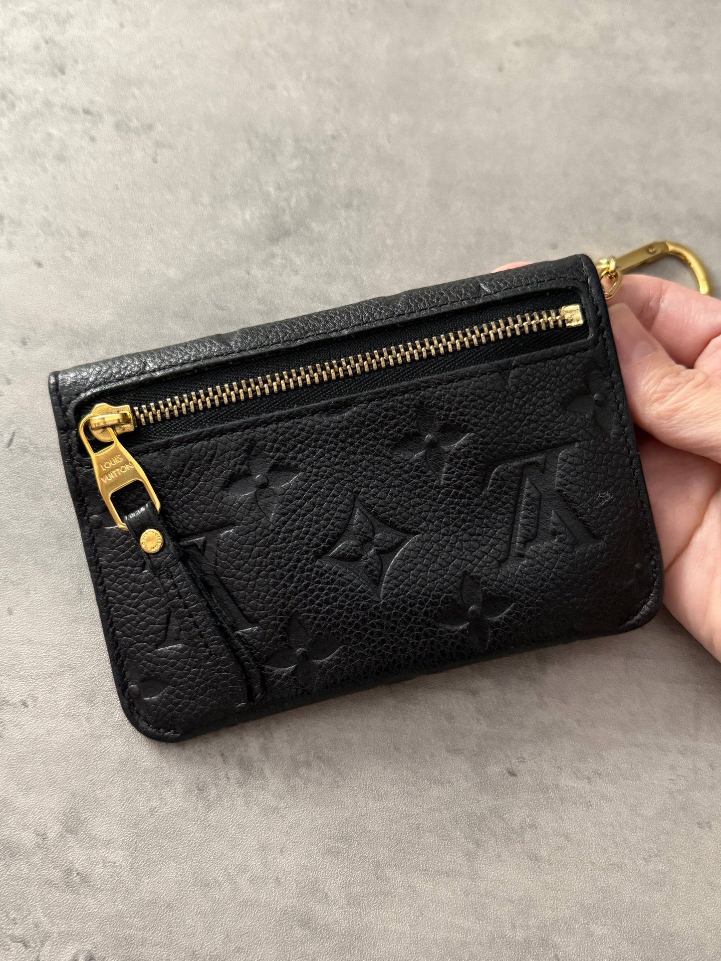 LV Empreinte Noir Key Pouch