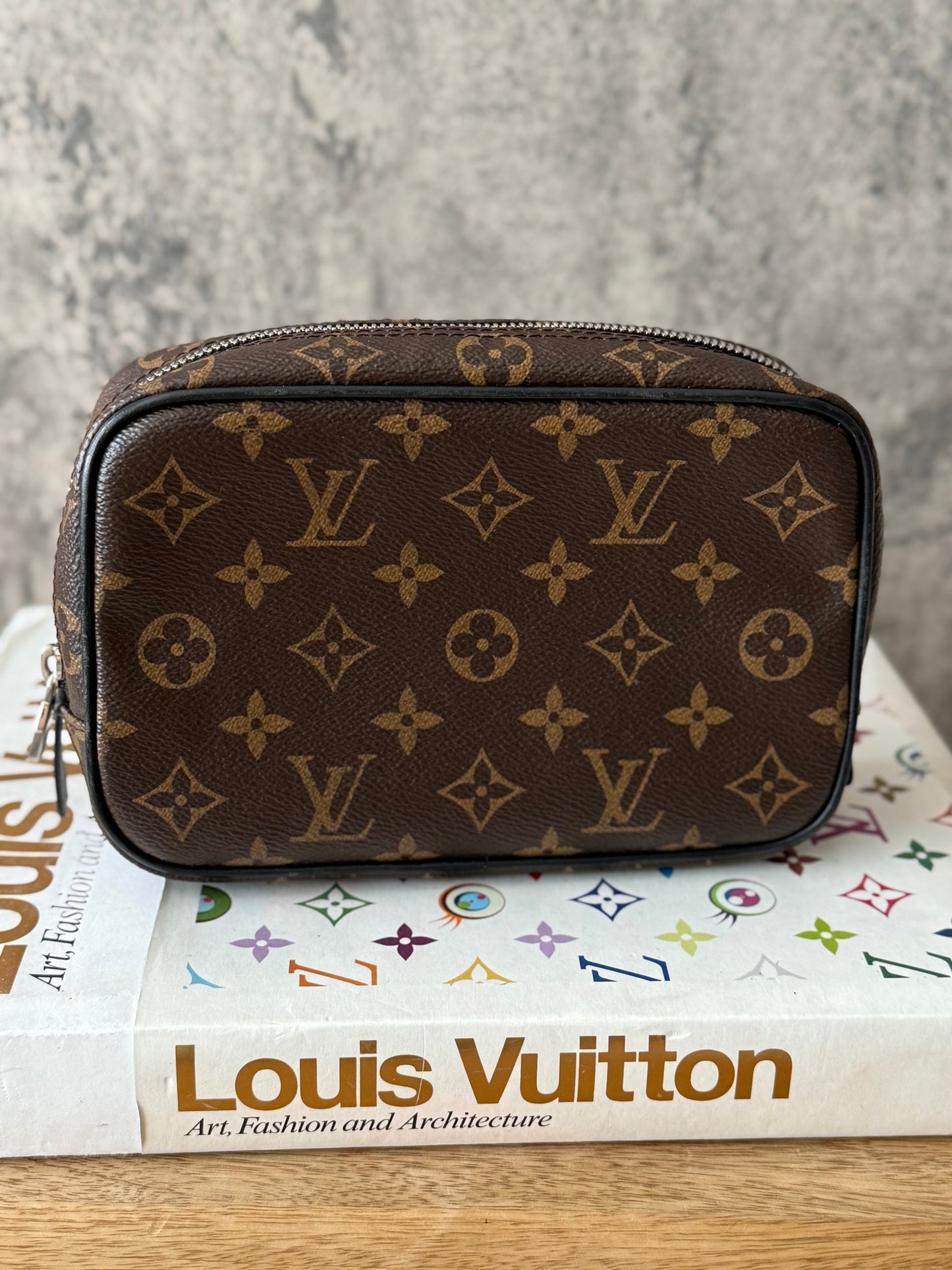 LV Macassar Toilet PM Pouch