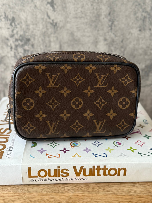 LV Macassar Toilet PM Pouch