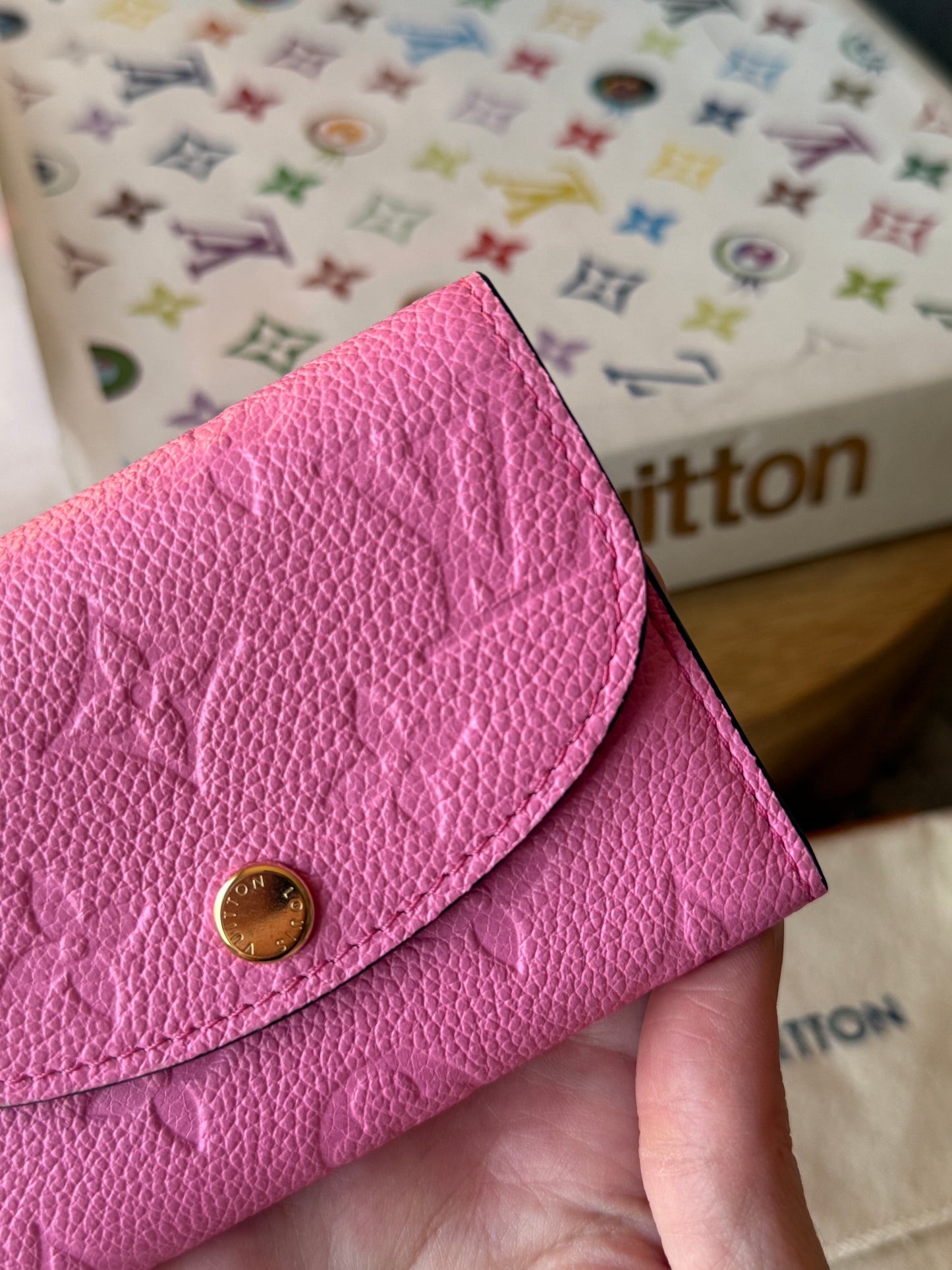 LV Rosalie Lollipop Pink