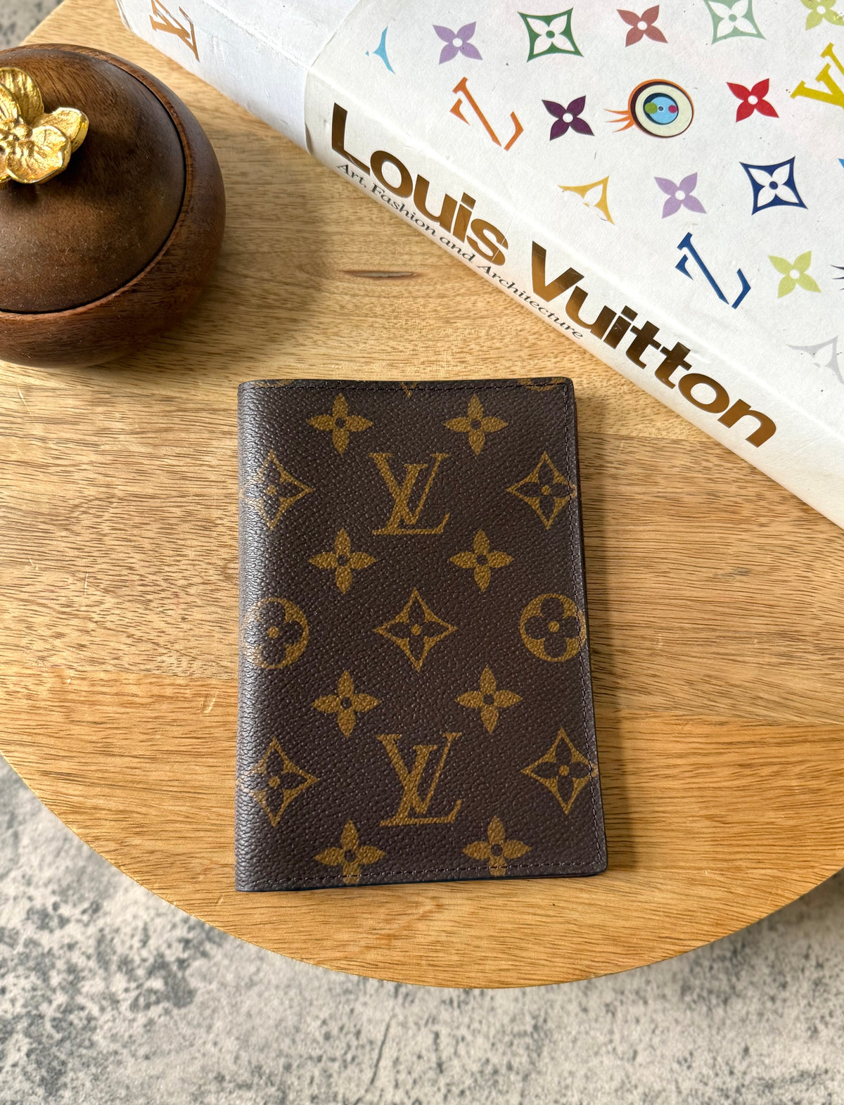 LV Passport Holder Monogram