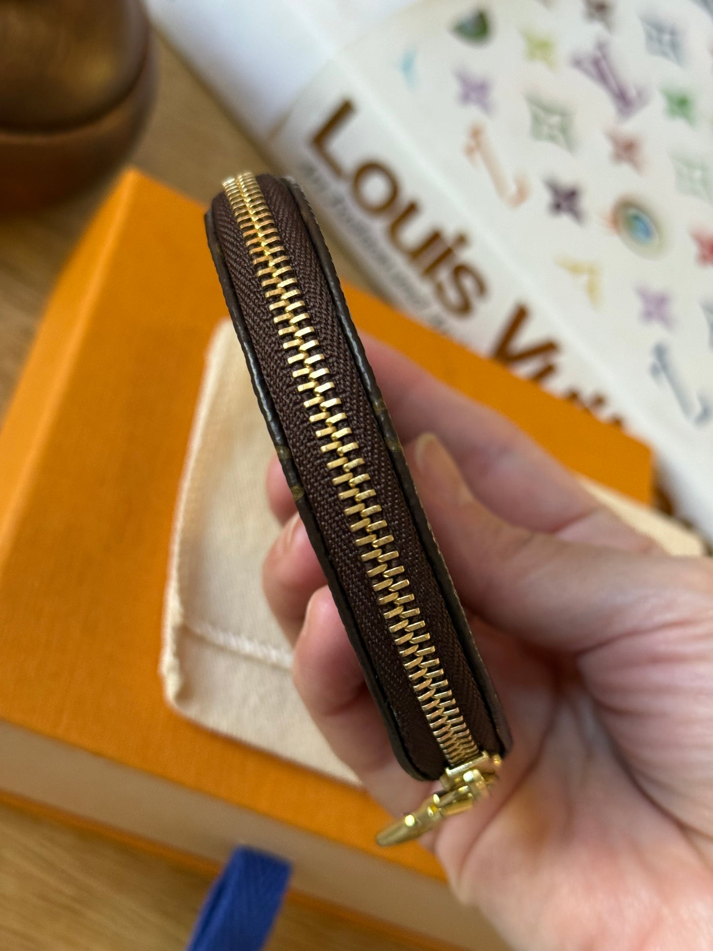 LV Round Coin Pouch