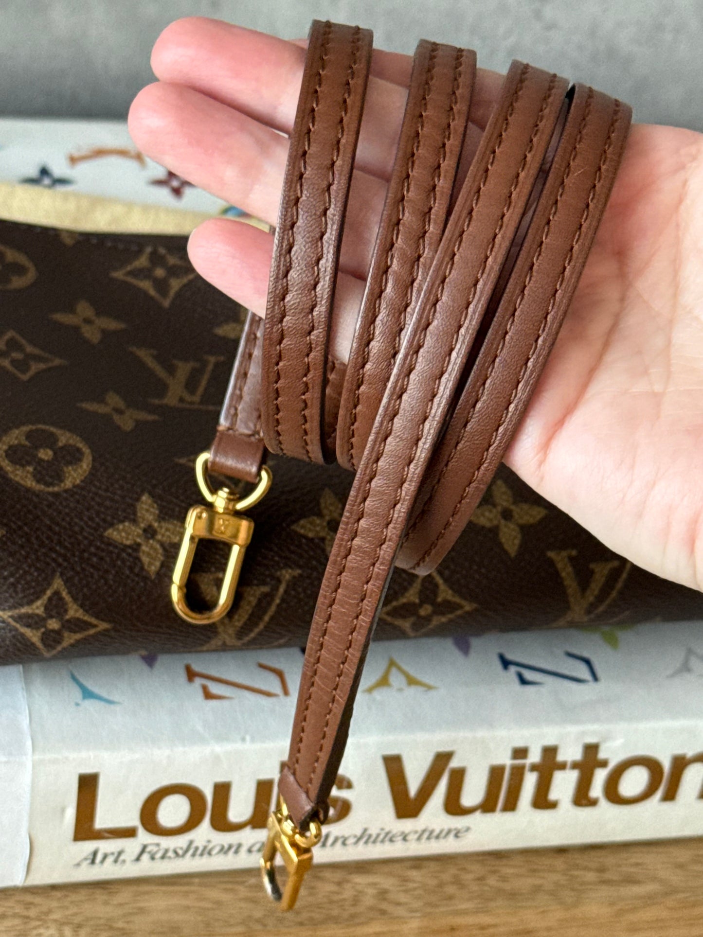 LV Pallas clutch crossbody noir