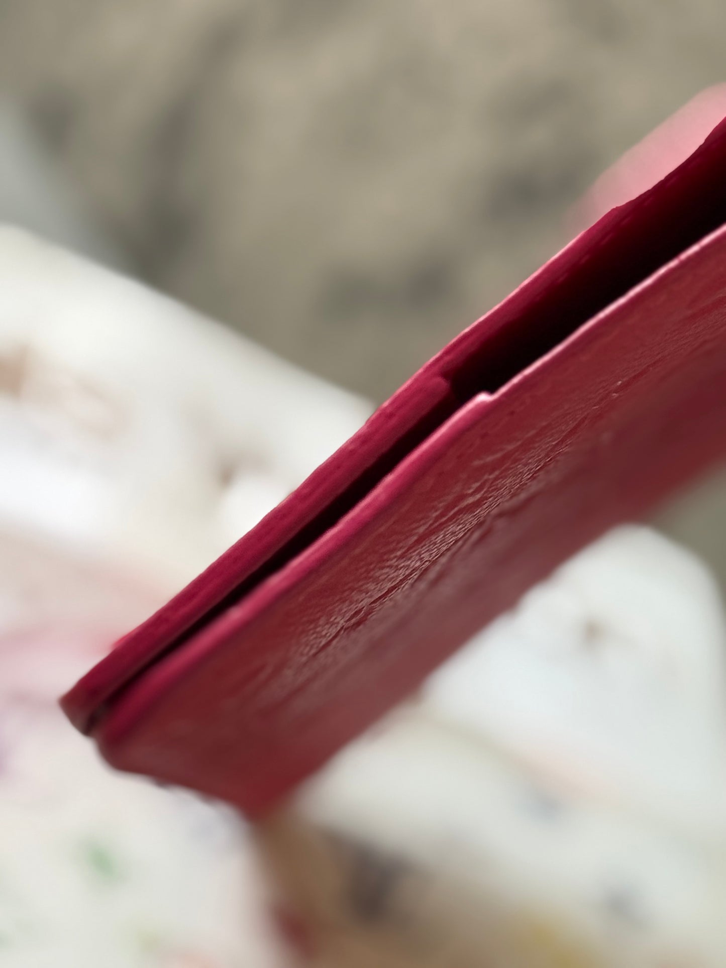 LV Fuchsia Clemence Notebook