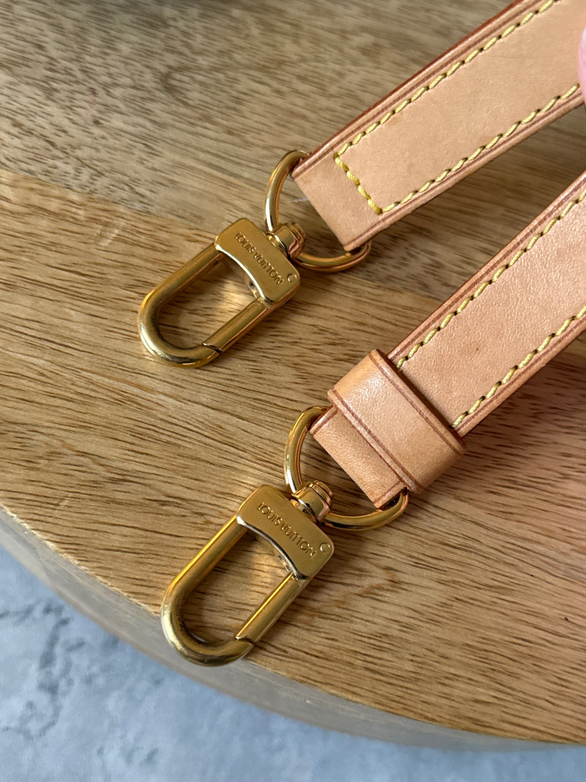 LV Bandouliere Vachetta Strap