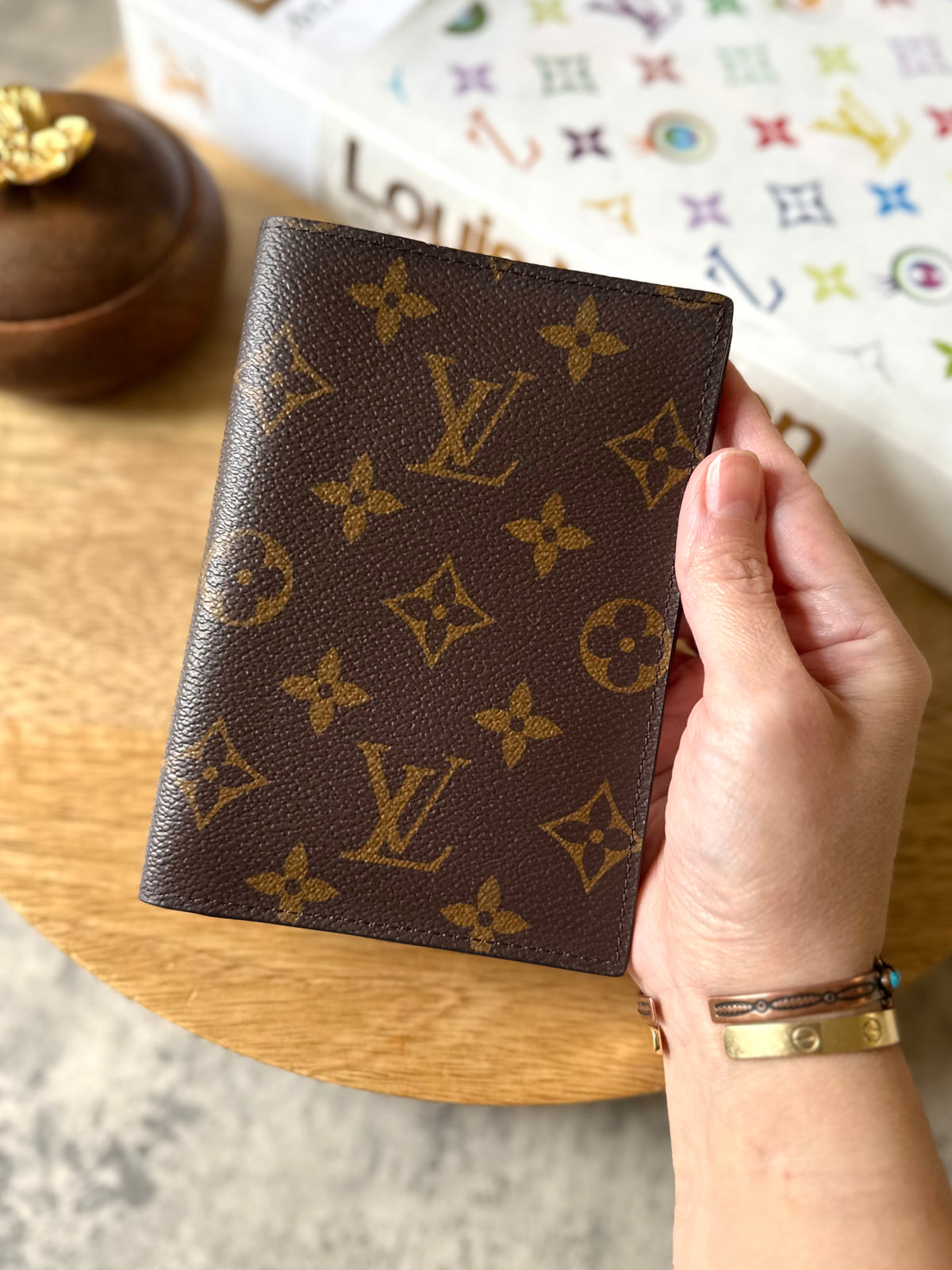 LV Passport Holder Monogram