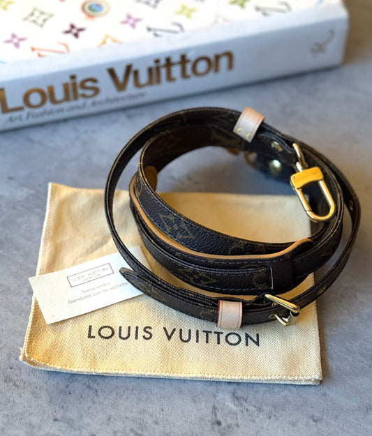 16 MM Adjustable Monogram Strap