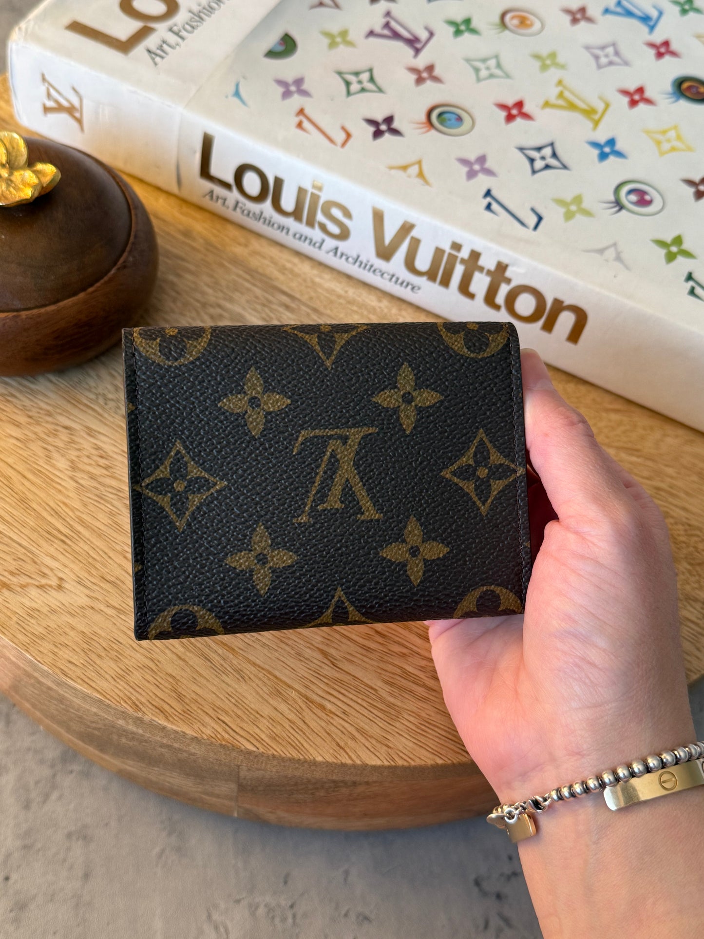 LV Envelope Business Card Holder