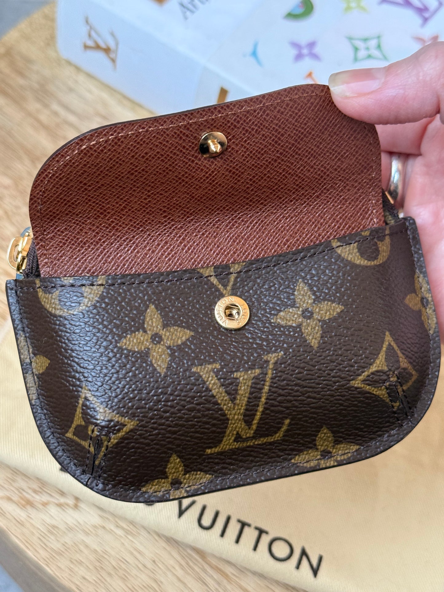 LV Schilling Coin Pouch