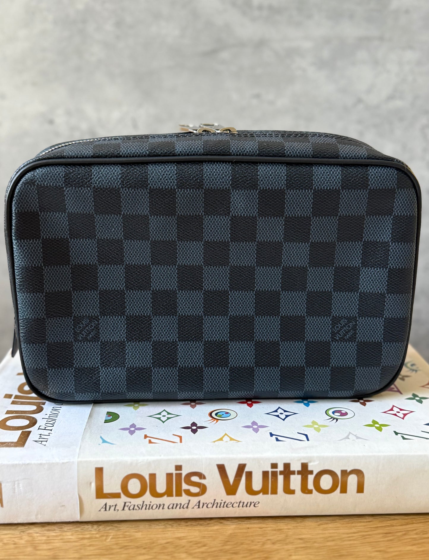 LV Toile GM Graphite Colbalt