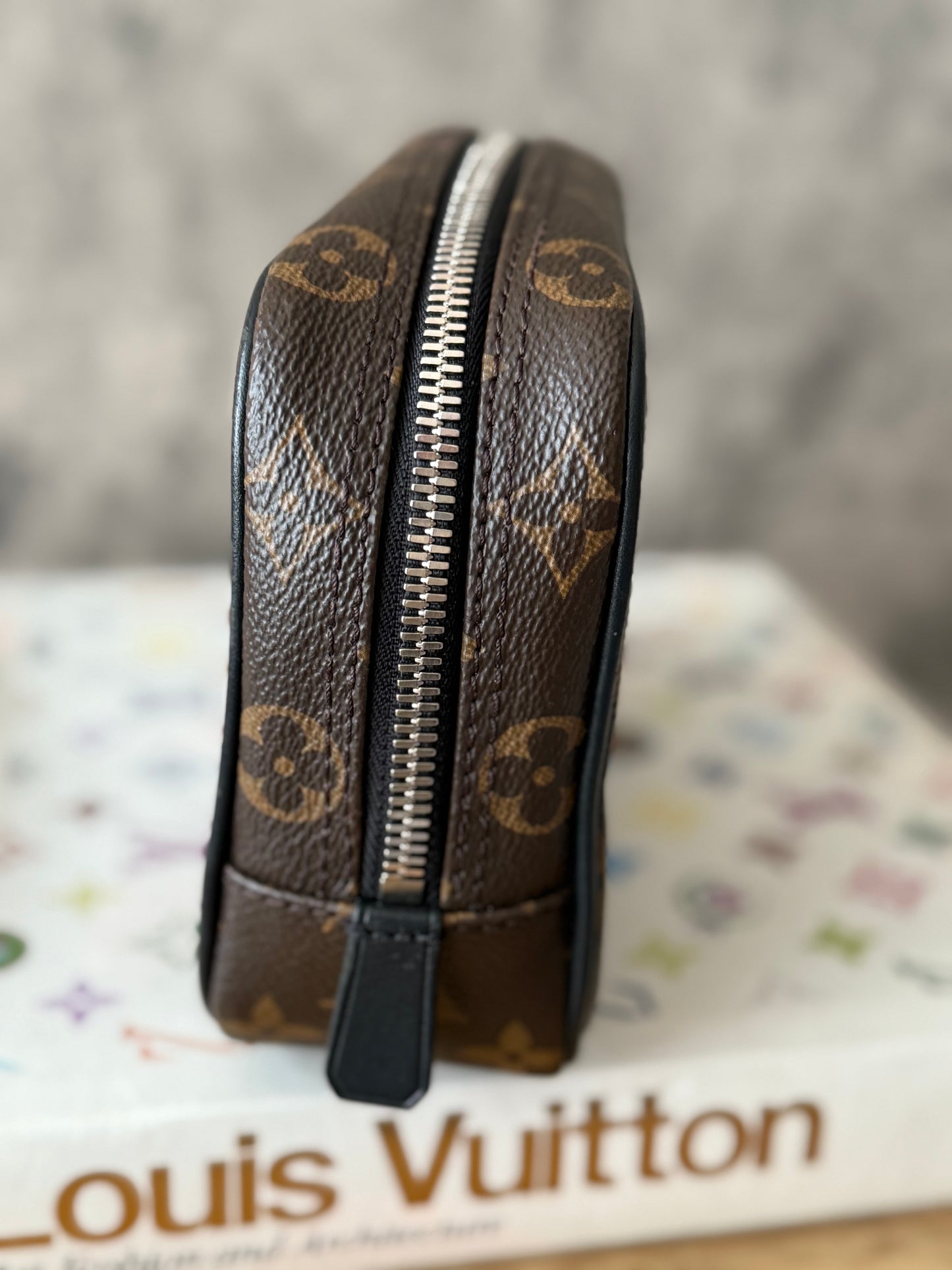 LV Macassar Toilet PM Pouch