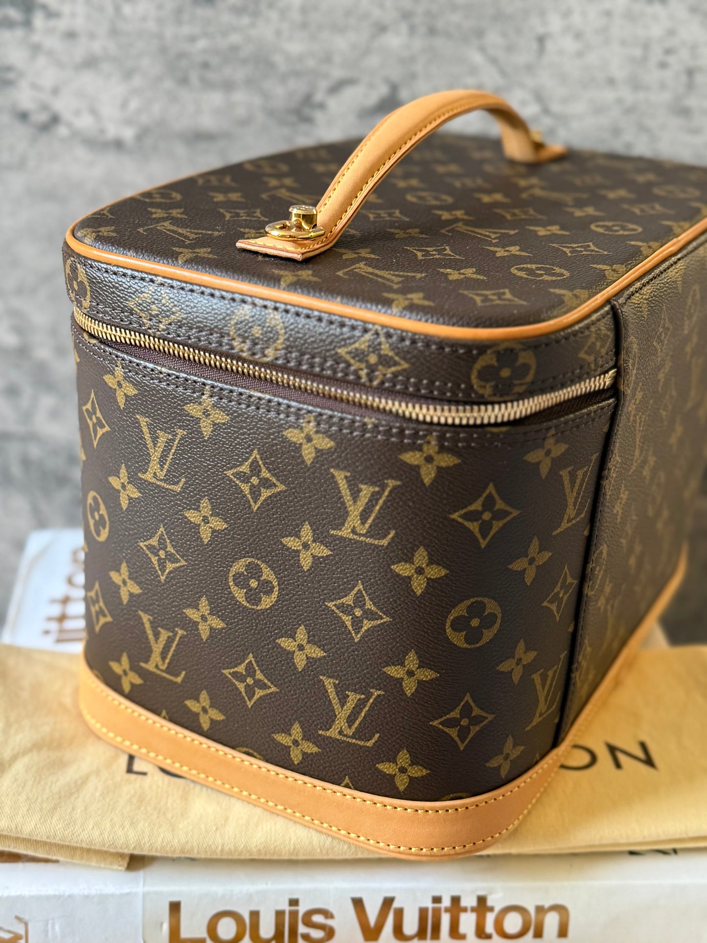 LV Nice Vanity Train Case