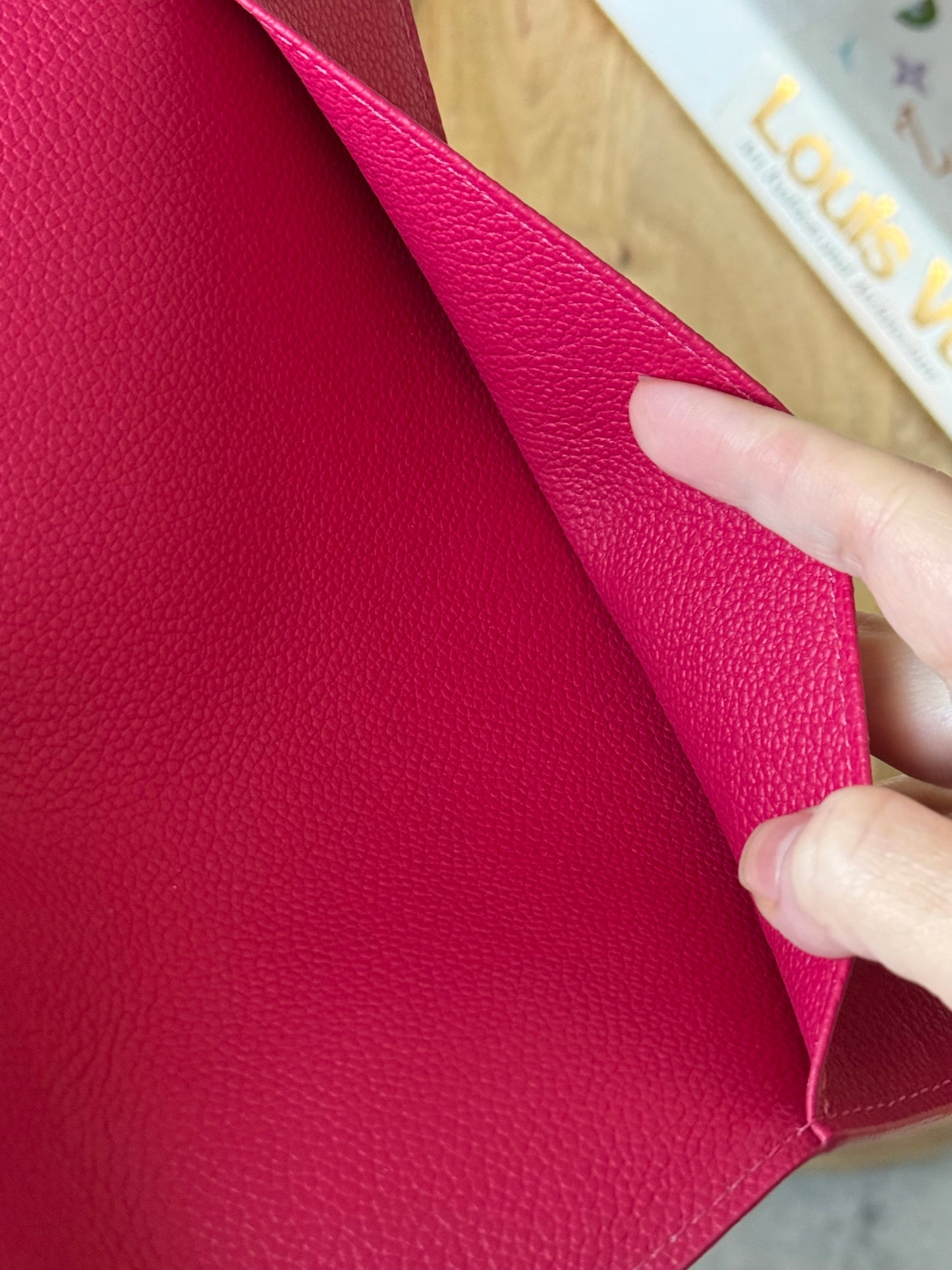 Clemence Notebook Cover Fuchsia