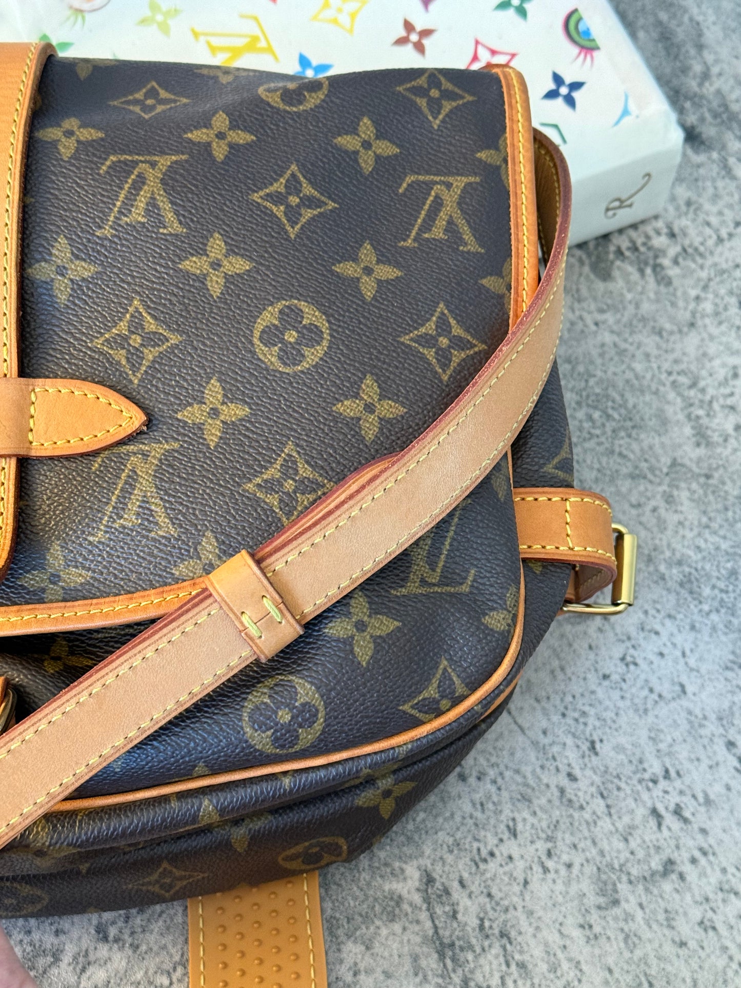 LV Saumur 30 crossbody