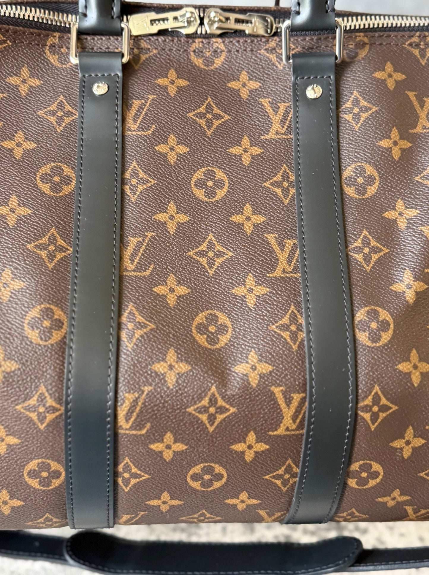 Louis Vuitton Keepall Bandouliere 45 Macassar