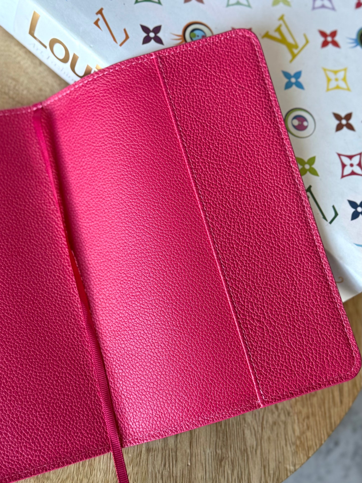 Clemence Notebook Cover Fuchsia