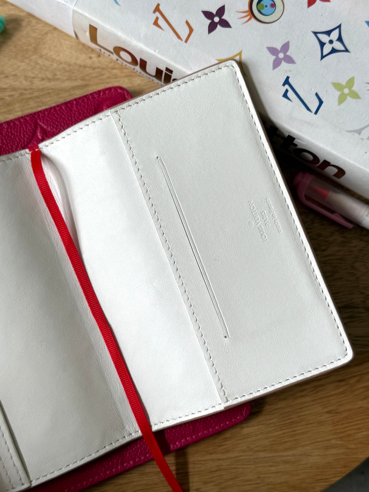 LV Empreinte Rose Notebook Cover Japan Ed.