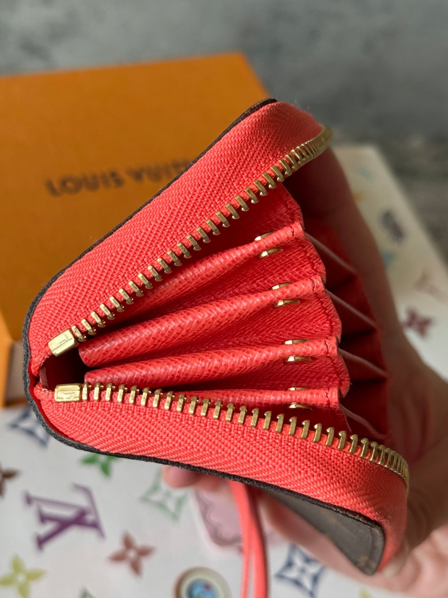 LV Multicartes Poppy Card holder
