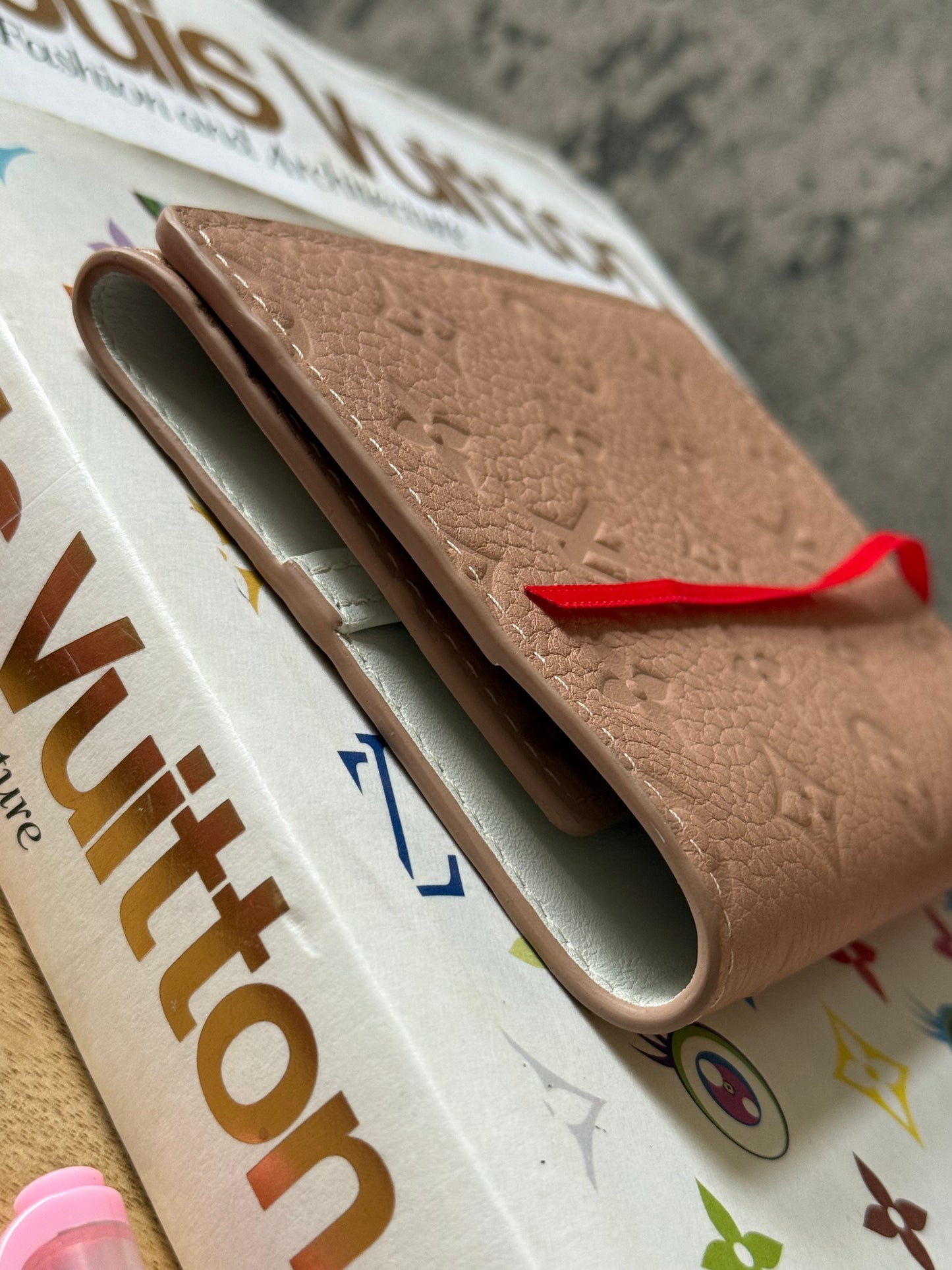 LV Empreinte Rose Notebook Cover Japan Ed.