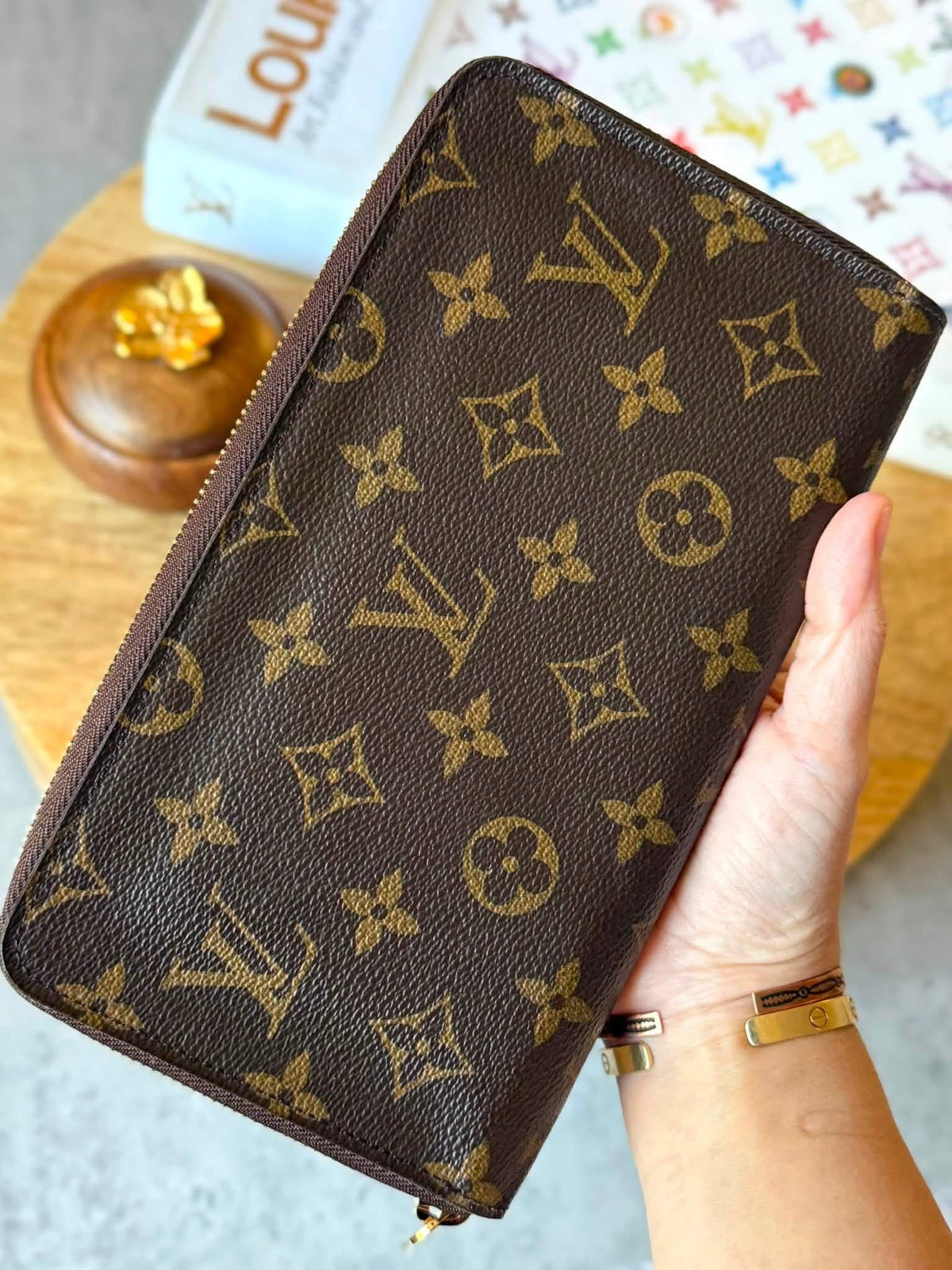 LV Zippy Organizer Wallet