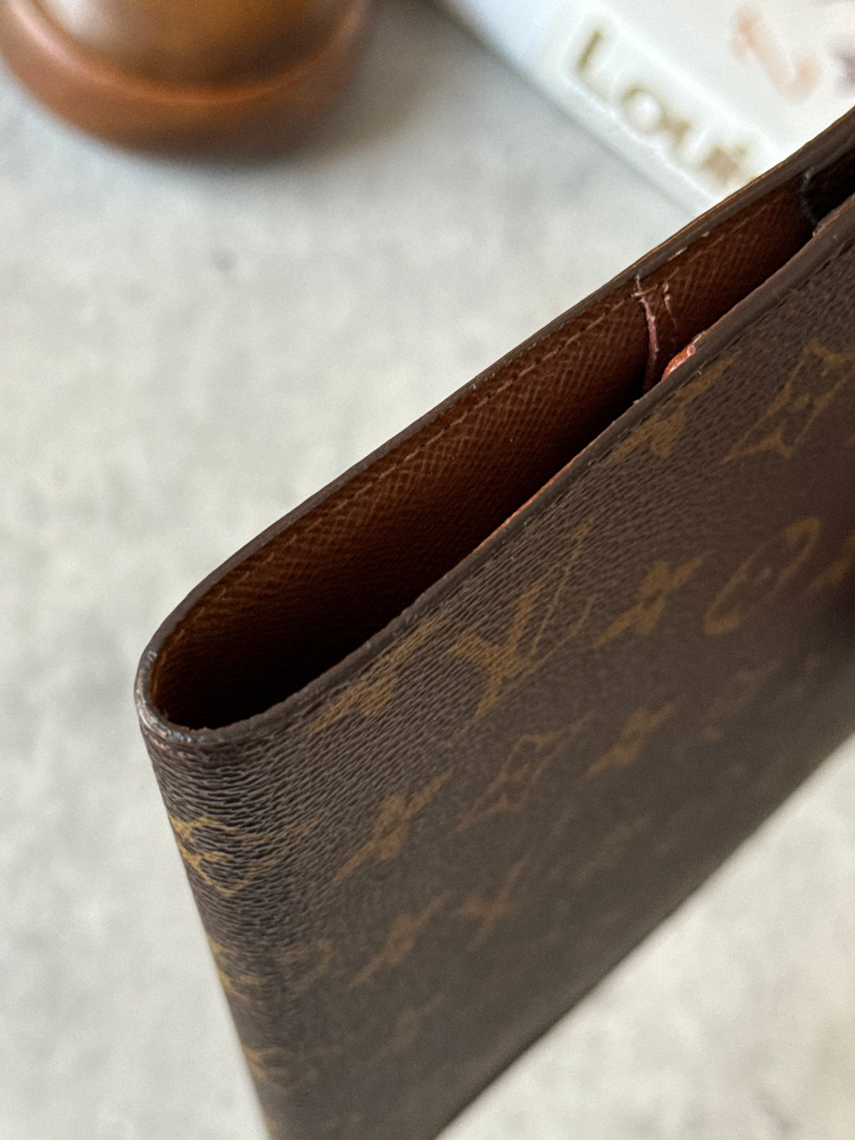 LV Couv Carnet Notebook Cover