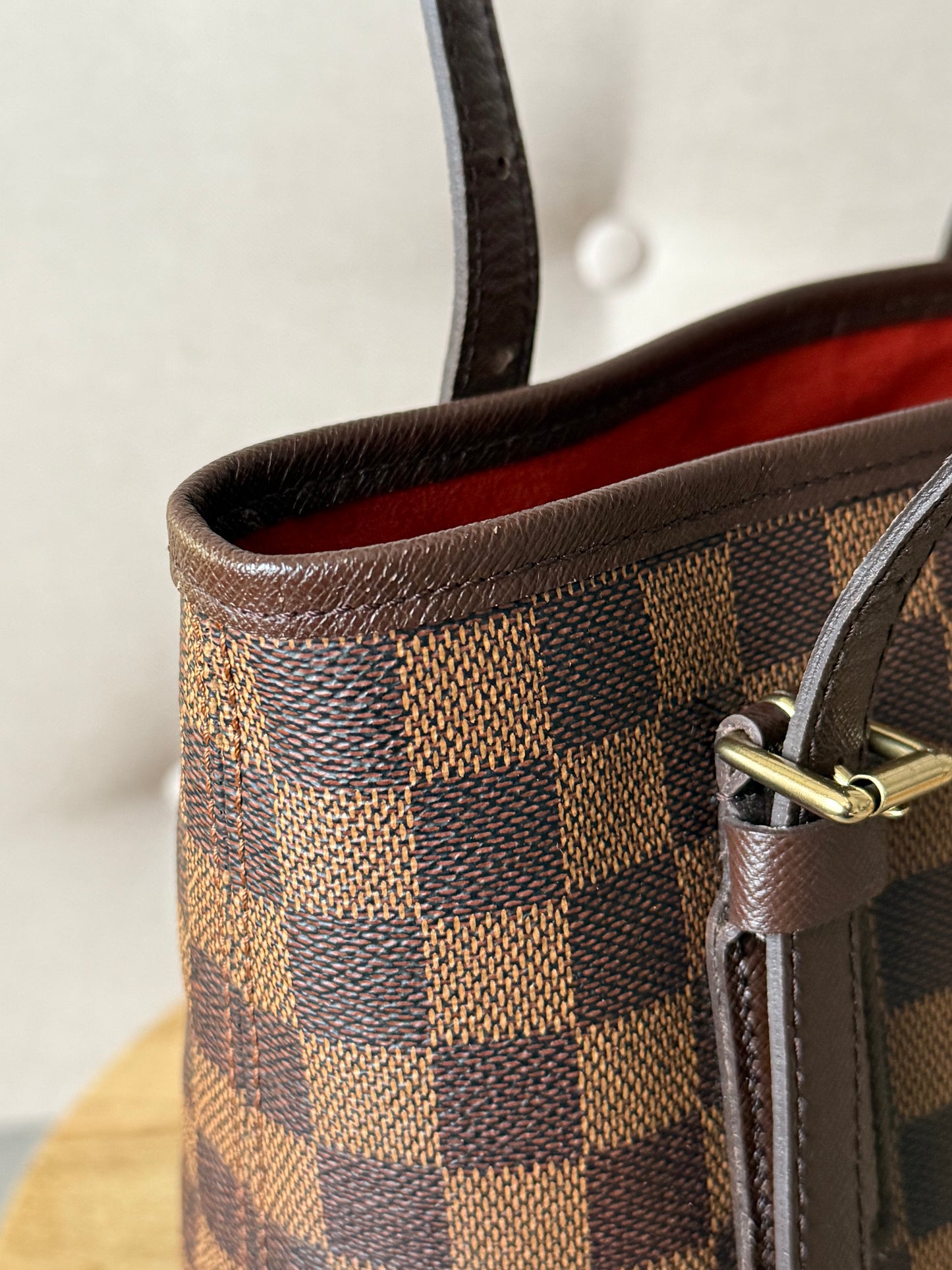 LV Bucket PM Damier Ebene