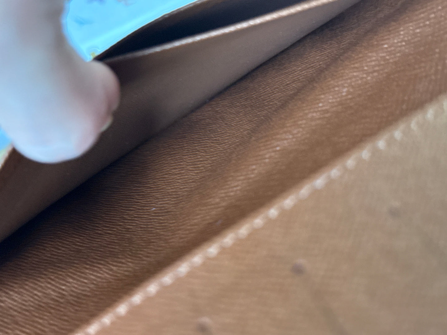 LV Bifold Checkbook Wallet