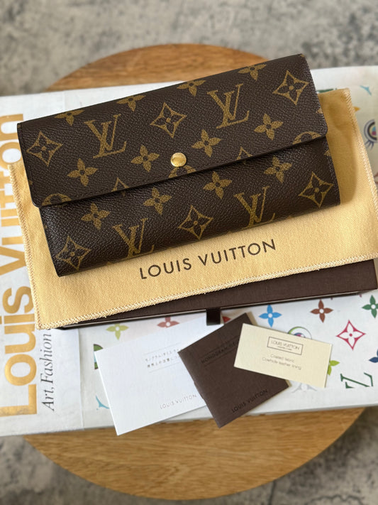 LV Sarah Wallet Fleuri