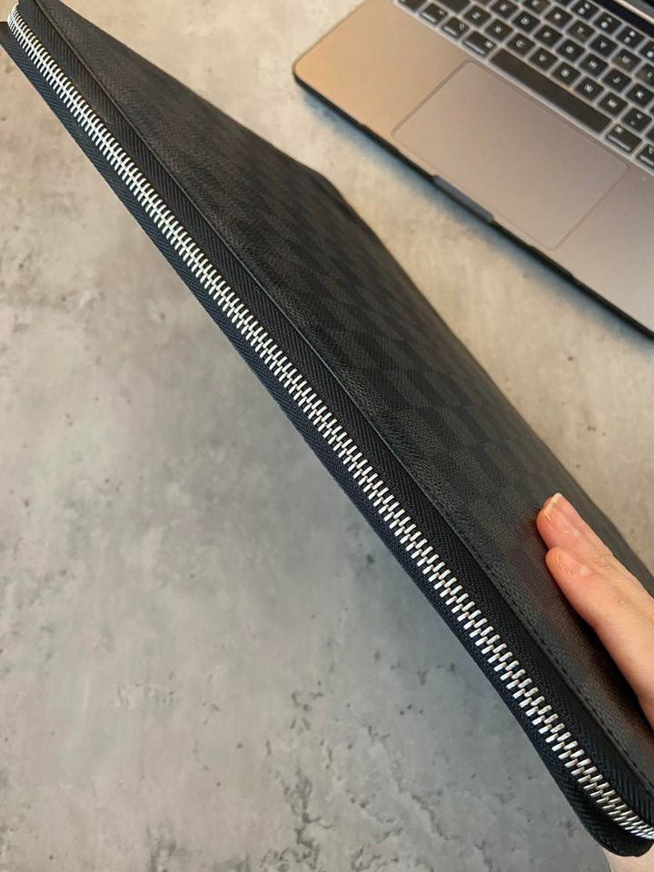 LV Damier Graphite Document Holder