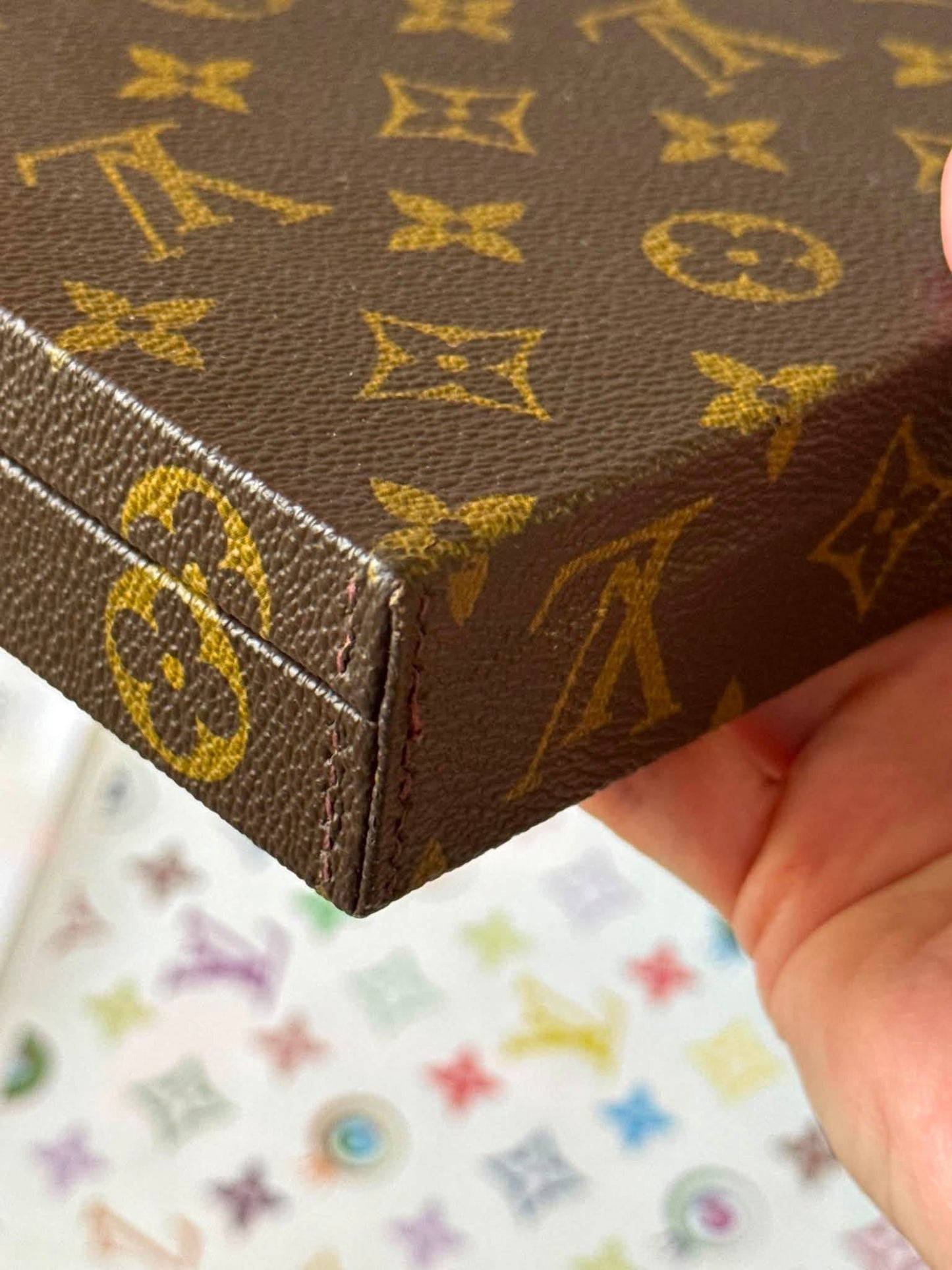 LV Bijoux Vintage Jewelry Case