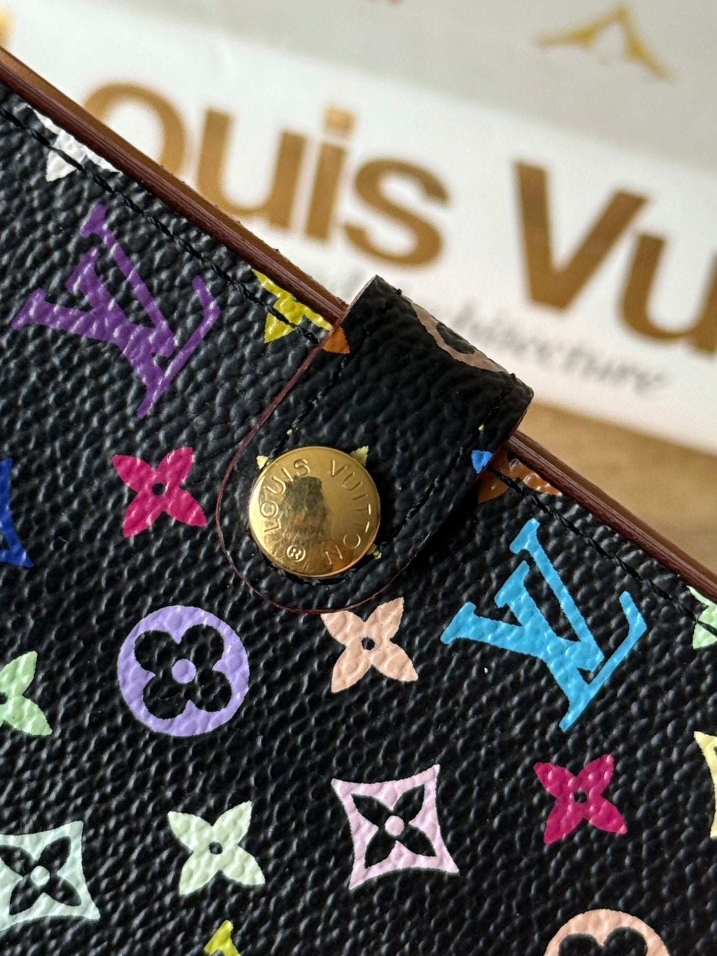 LV Multicolor Mini Agenda