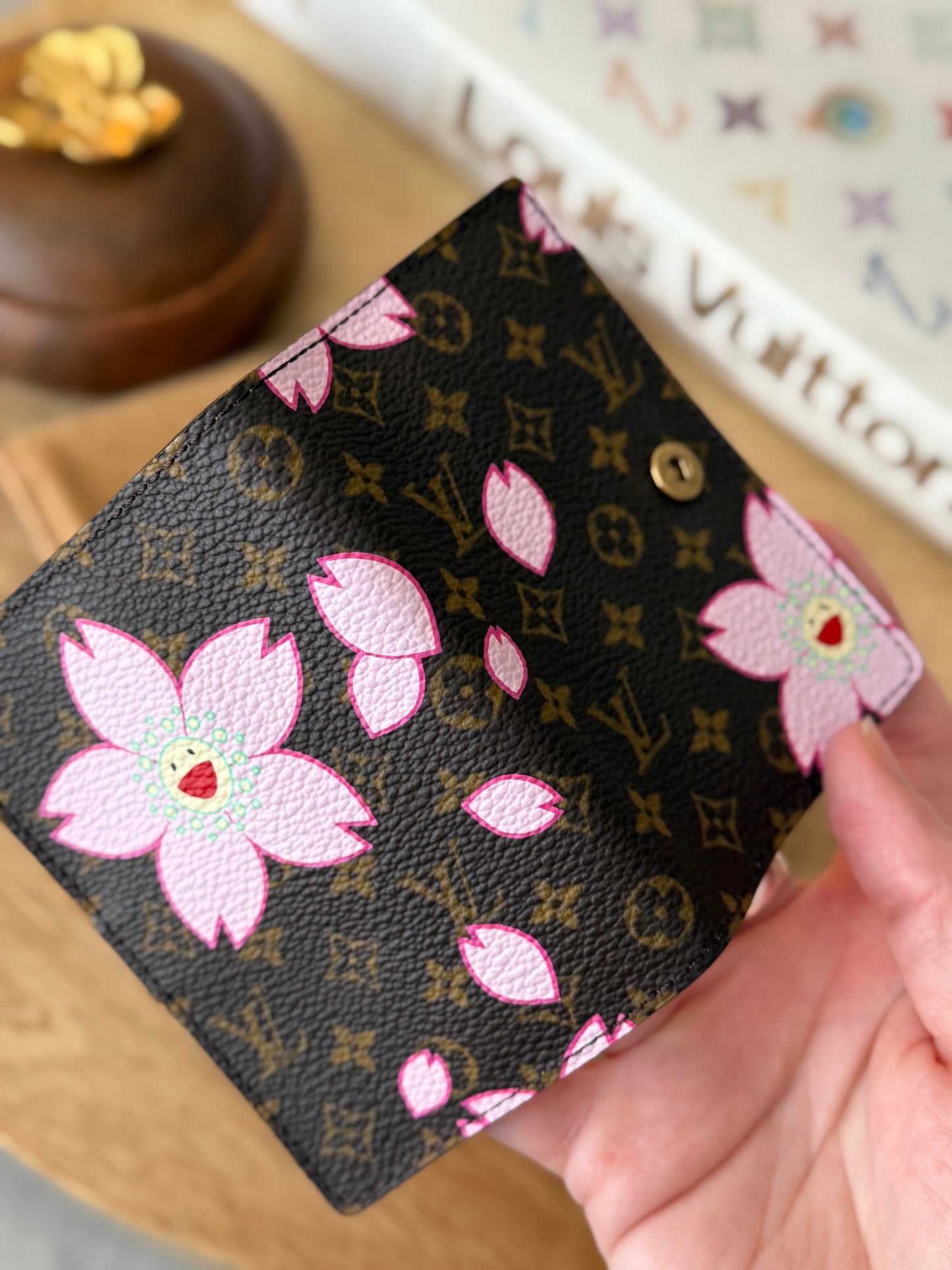 LV Mini Agenda Murakami Cherry Blossom