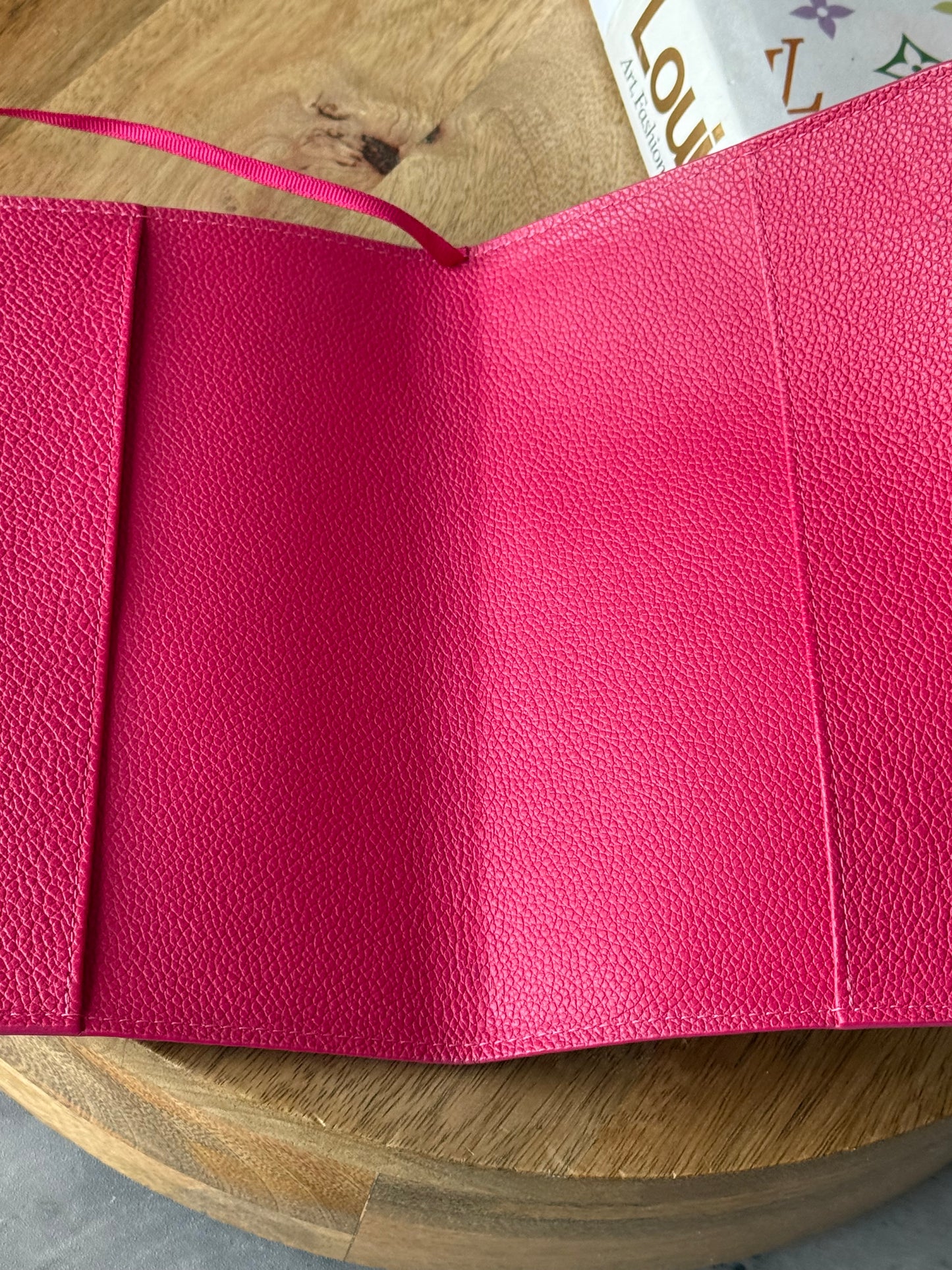 Clemence Notebook Cover Fuchsia