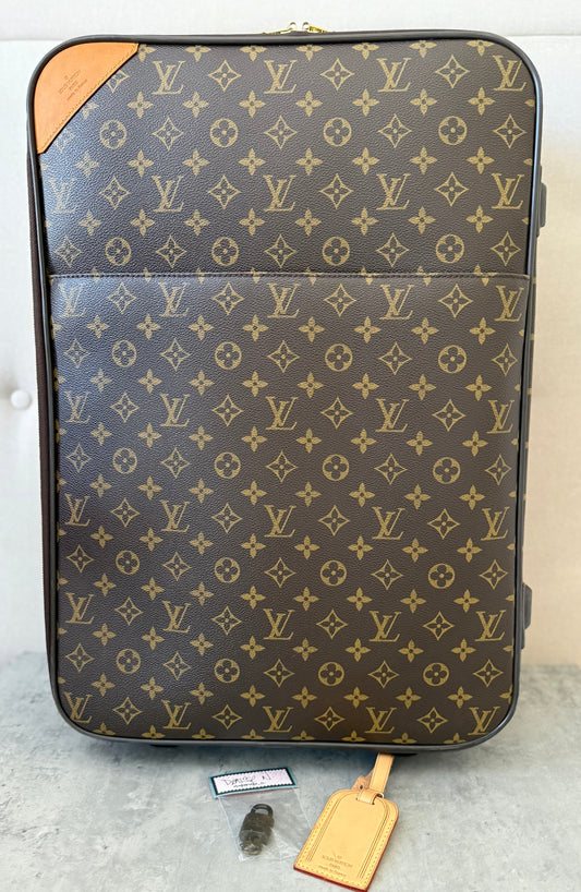 LV Pegase 55 Rolling Luggage